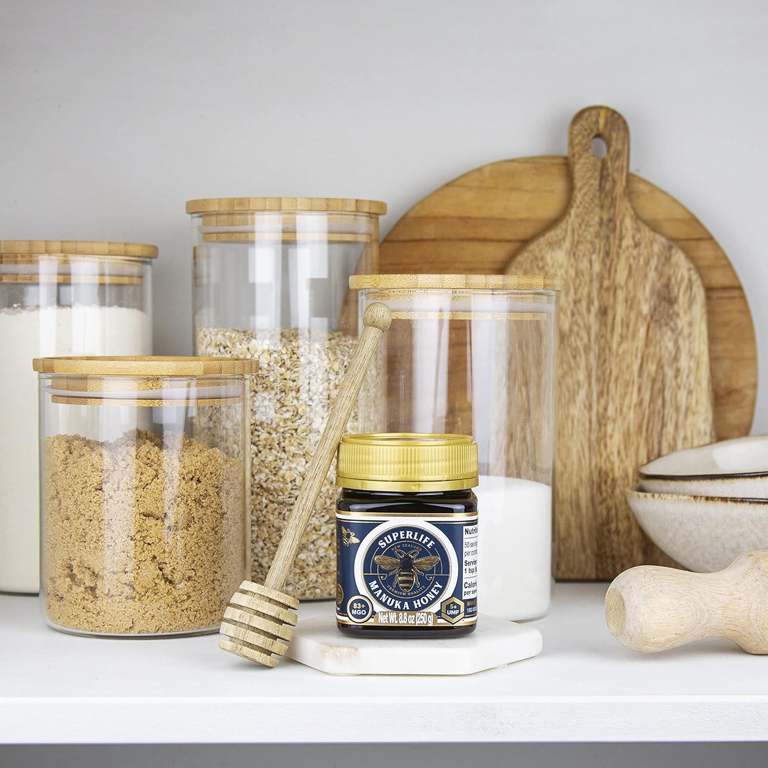 Miel de Manuka SuperLife MGO 83+ UMF 5% 250g Cruda y Pura