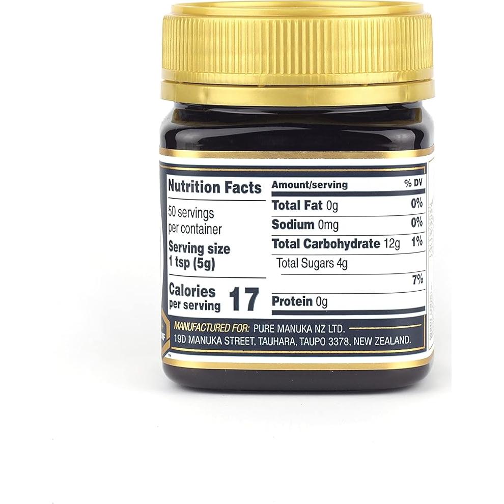 Miel de Manuka SuperLife MGO 83+ UMF 5% 250g Cruda y Pura