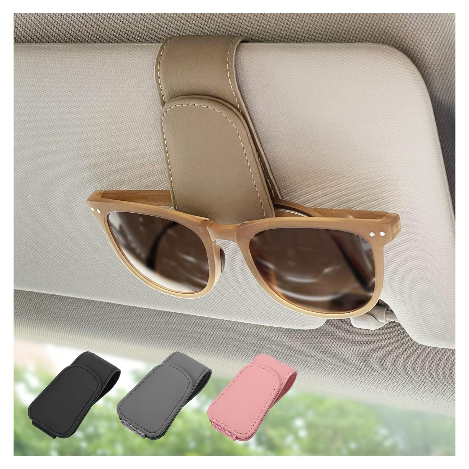 Soporte Magnético de Cuero PU Ompellus para Gafas de Sol