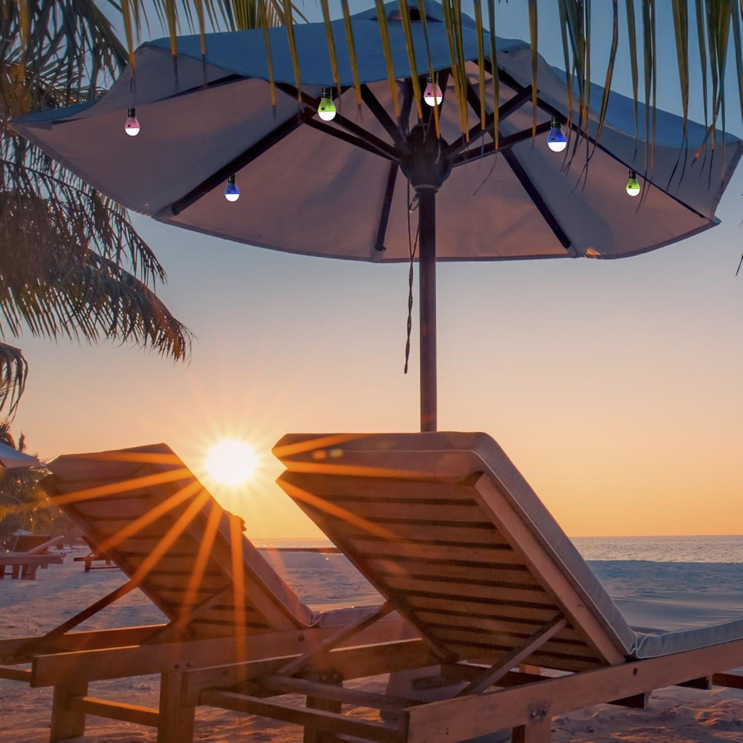 Bombillas LED Colgantes Wakeman - Paquete de 2 Verde