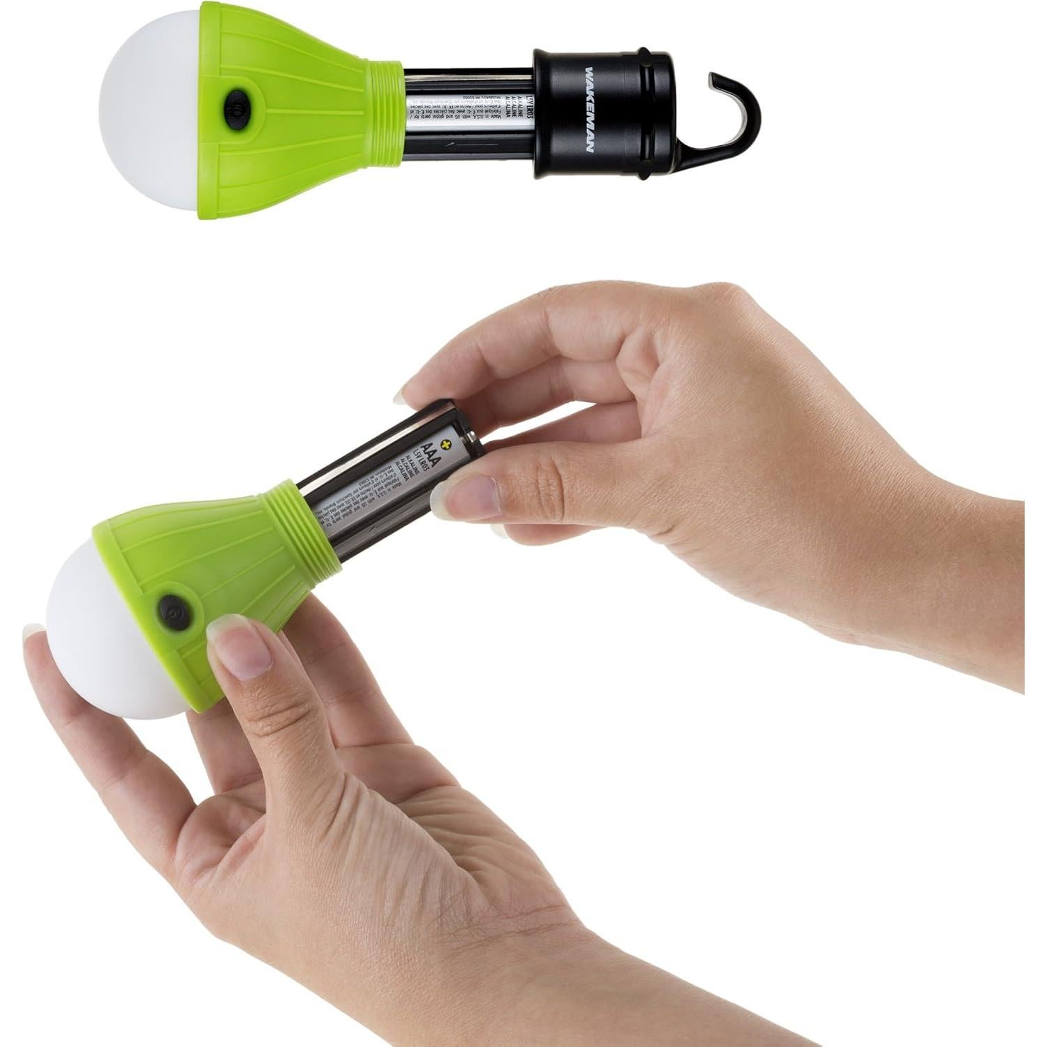 Bombillas LED Colgantes Wakeman - Paquete de 2 Verde