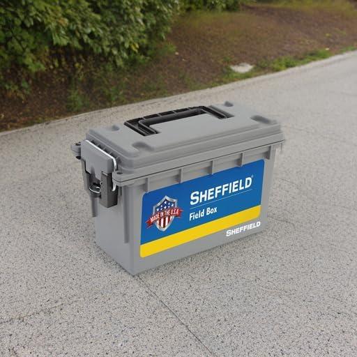 Caja de Almacenamiento Sheffield 12628, Gris, Resistente al Agua