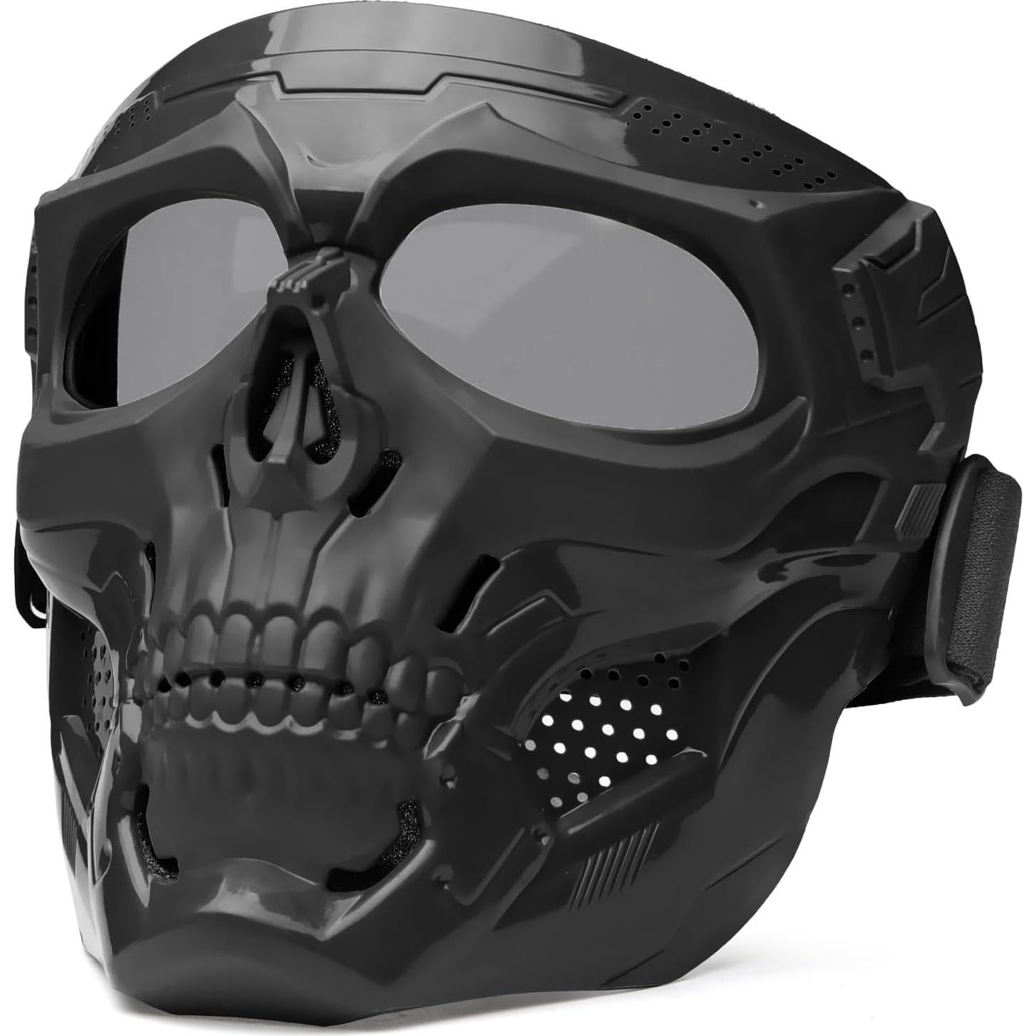 Casco Táctico VPZenar con Máscara Completa y Gafas