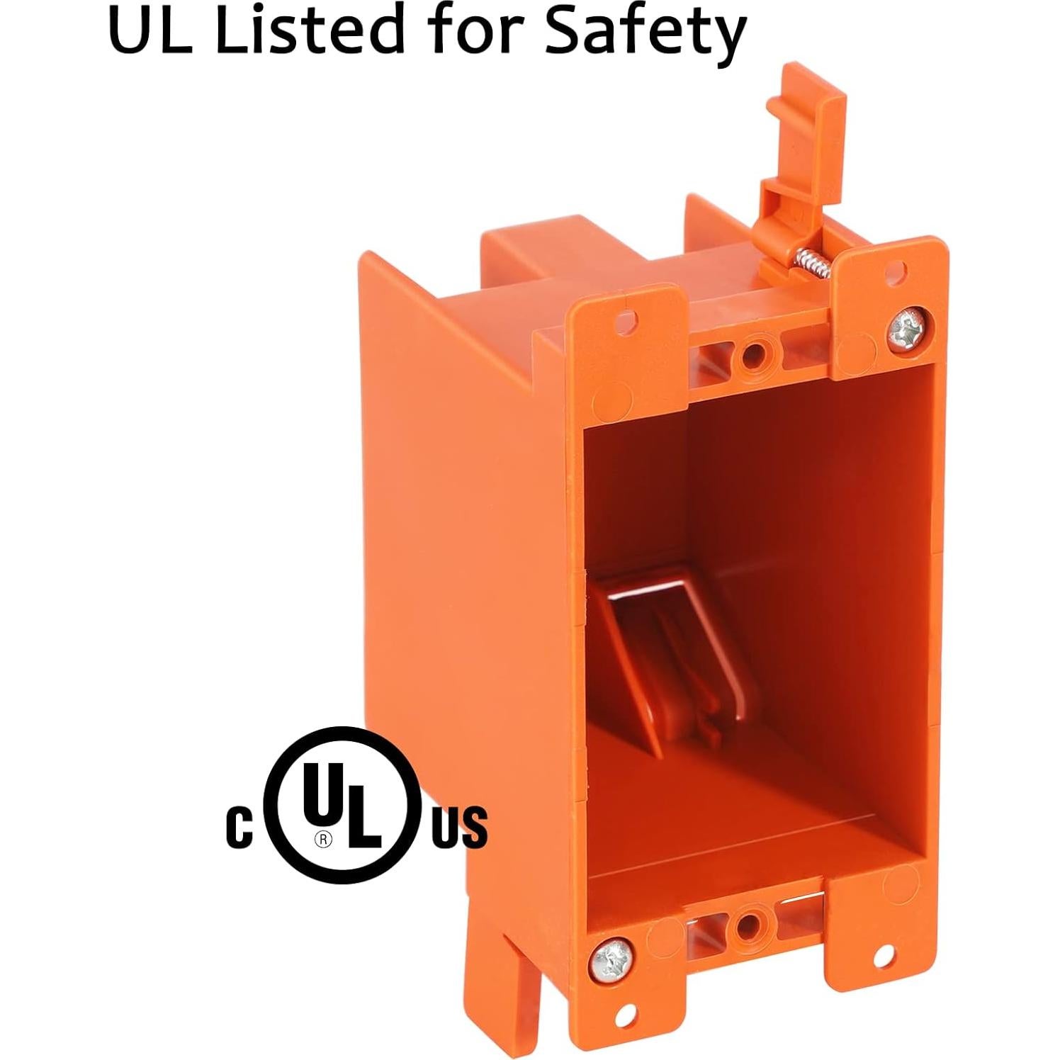 Caja de Salida Eléctrica CLOUDY BAY 3 Paquete 14 Pulgadas Cúbicas