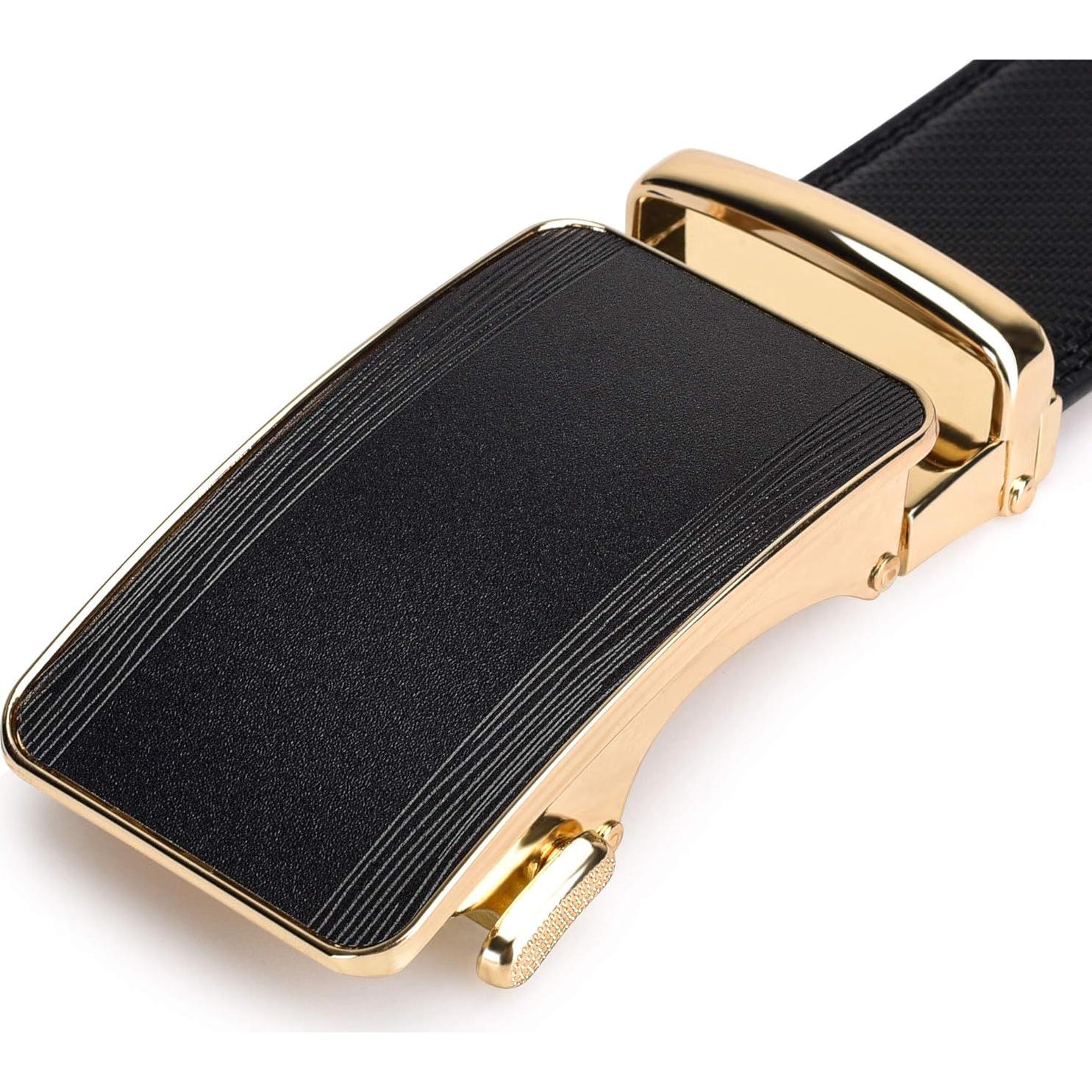 Cinturón de cuero para hombres grandes 71-173 cm con hebilla