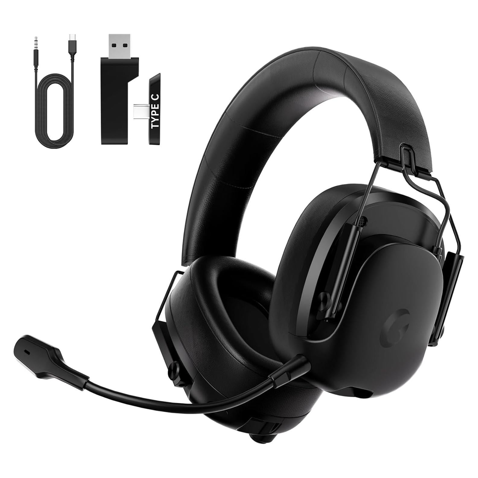 Auriculares Gaming Inalámbricos Rumoon Spark 02 7.1 Negro