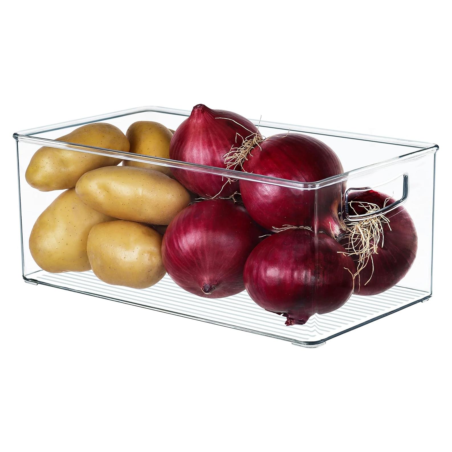 Contenedores Apilables Hudgan 2 Pack 4L Transparentes