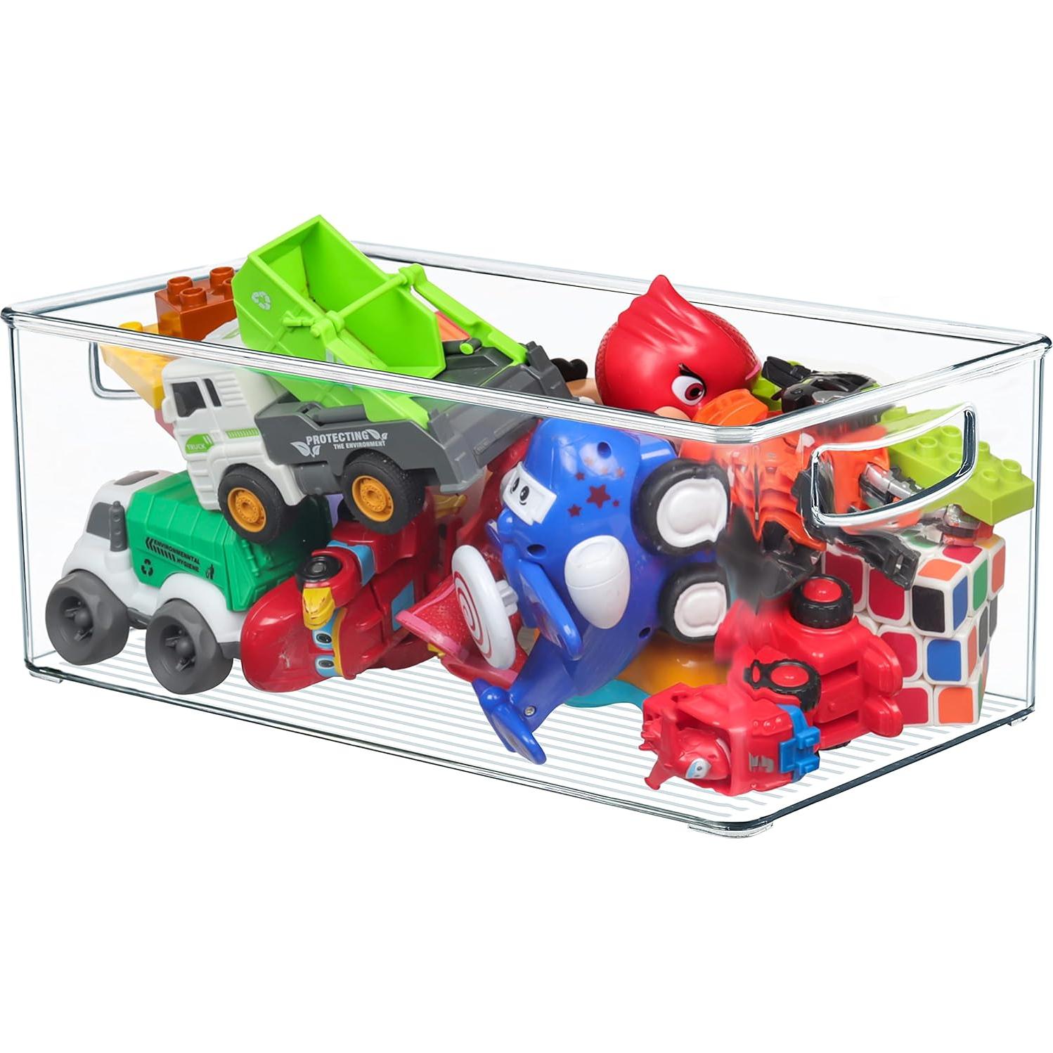 Contenedores Apilables Hudgan 2 Pack 4L Transparentes