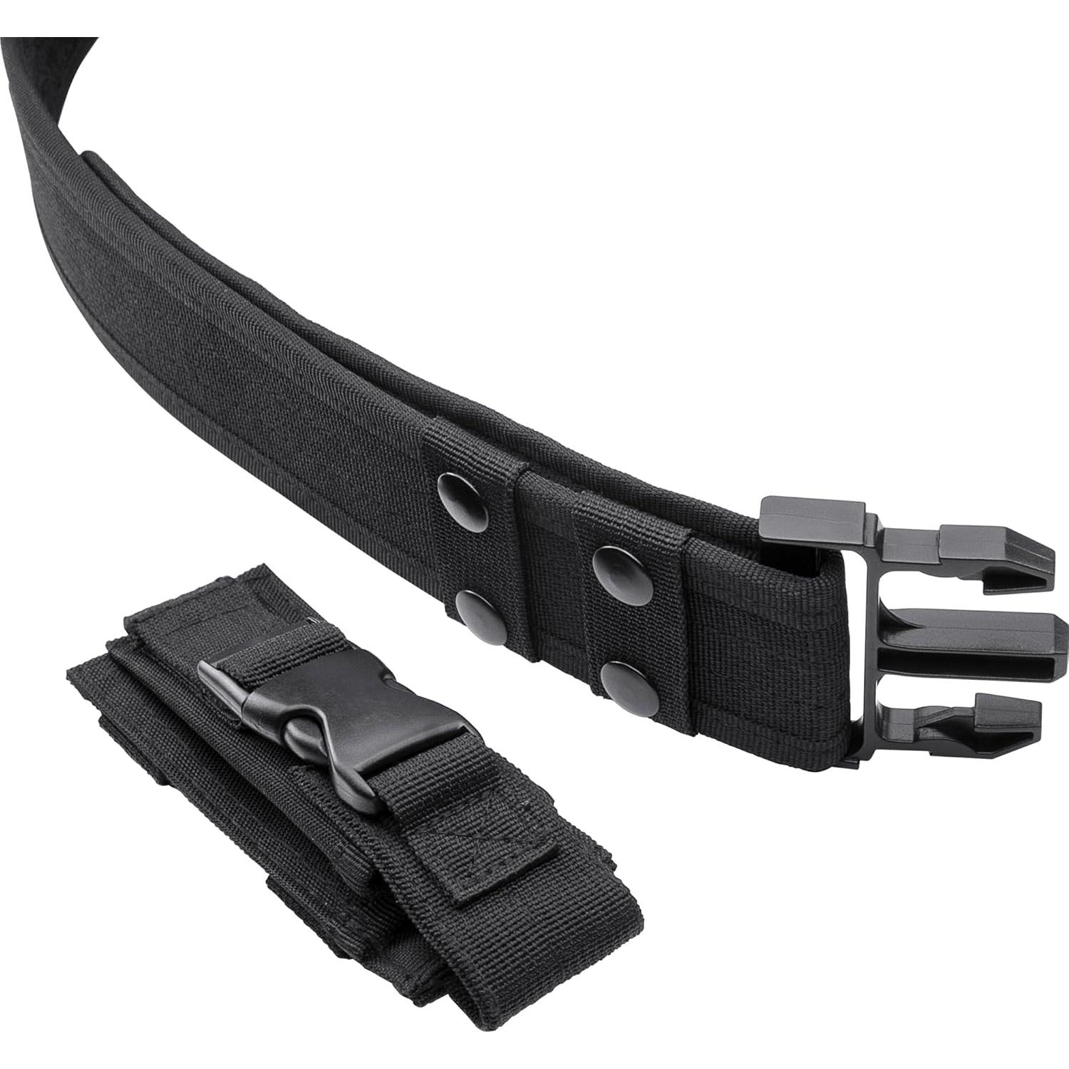 Cinturón Táctico BARSKA CX-600 Ajustable 86-111 cm con Bolsillos