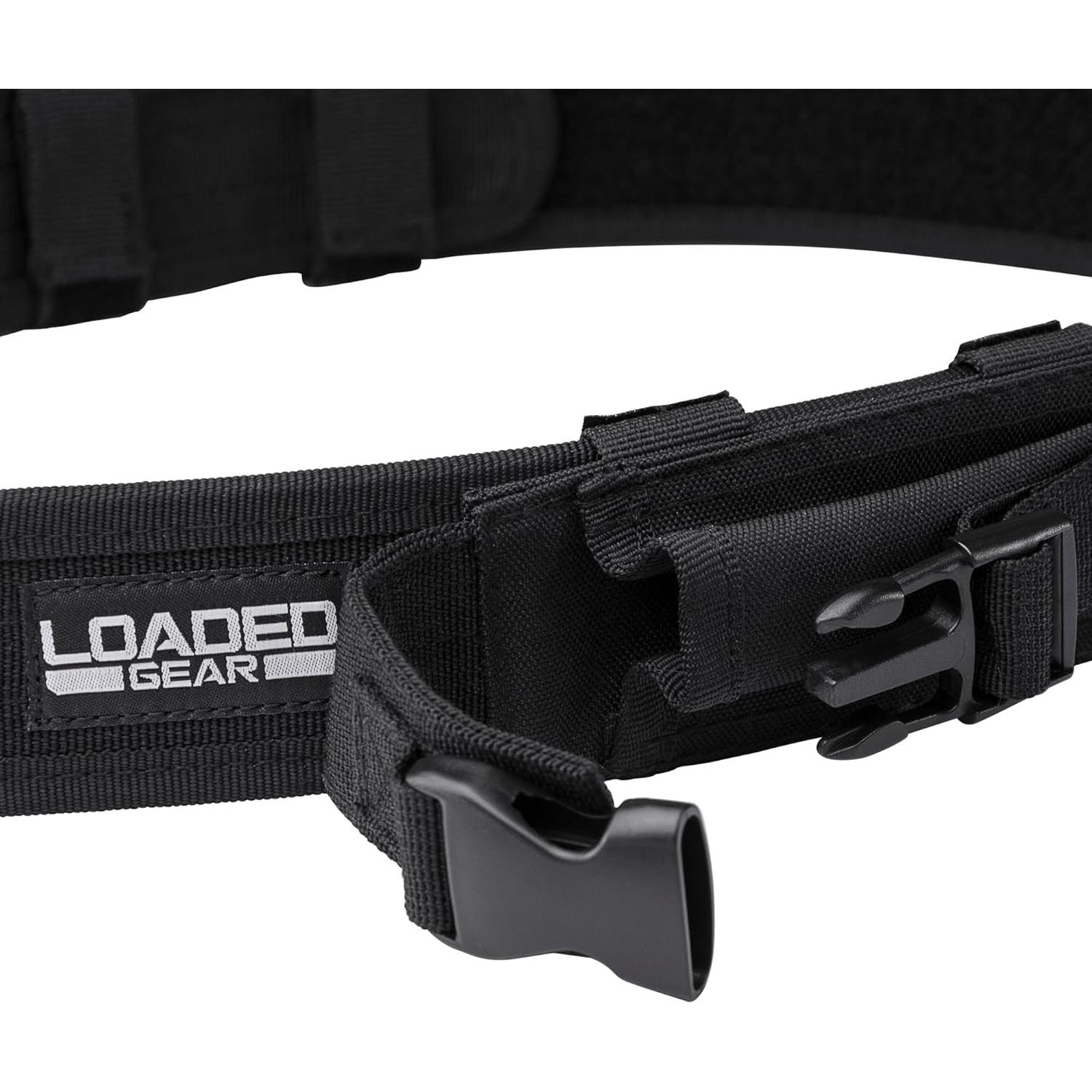 Cinturón Táctico BARSKA CX-600 Ajustable 86-111 cm con Bolsillos