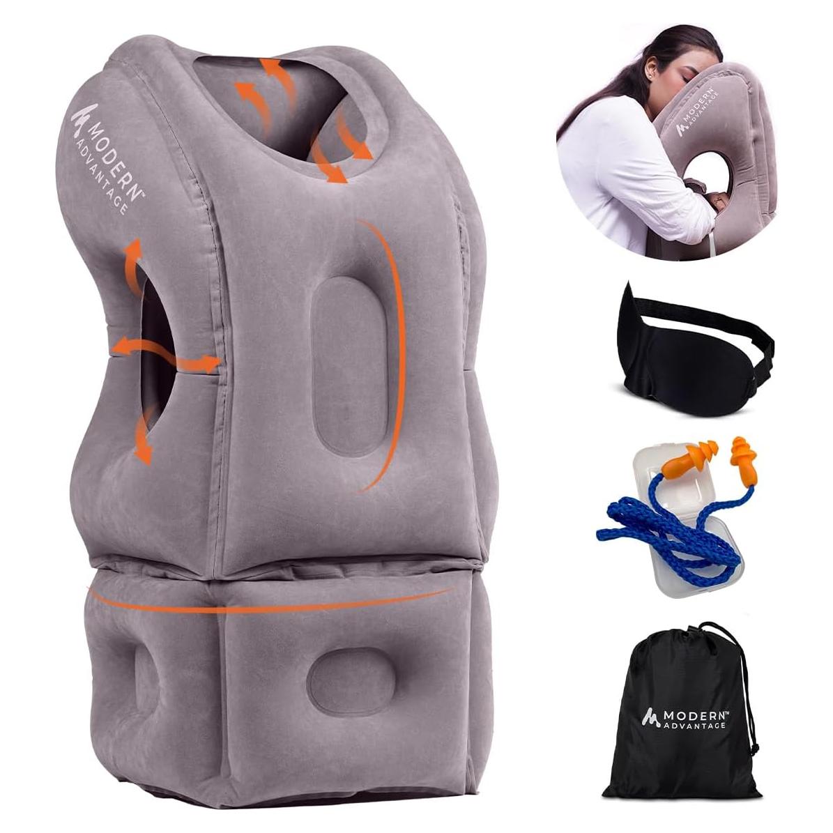 Almohada de Viaje Inflable Modern Advantage API 2.0 Gris
