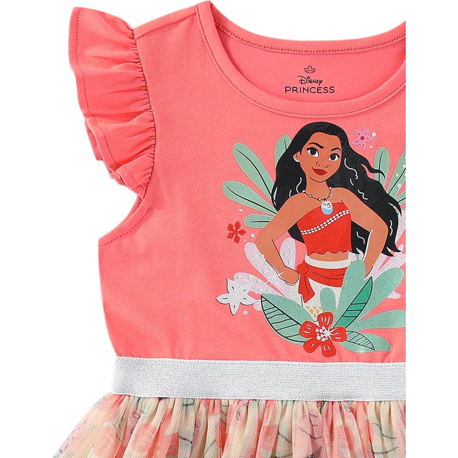 Vestido de Tul Rosa Moana Disney para Niñas 2T - 12