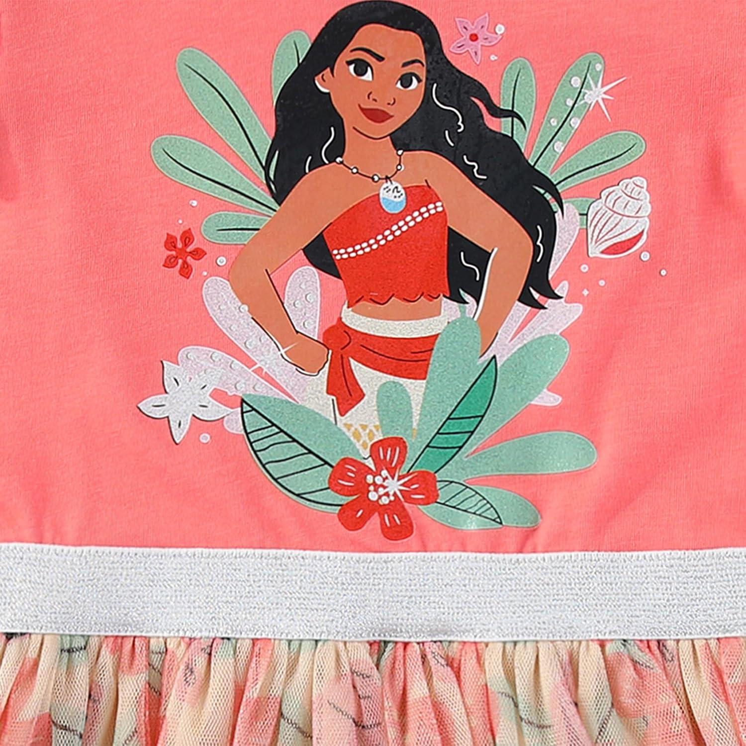 Vestido de Tul Rosa Moana Disney para Niñas 2T - 12