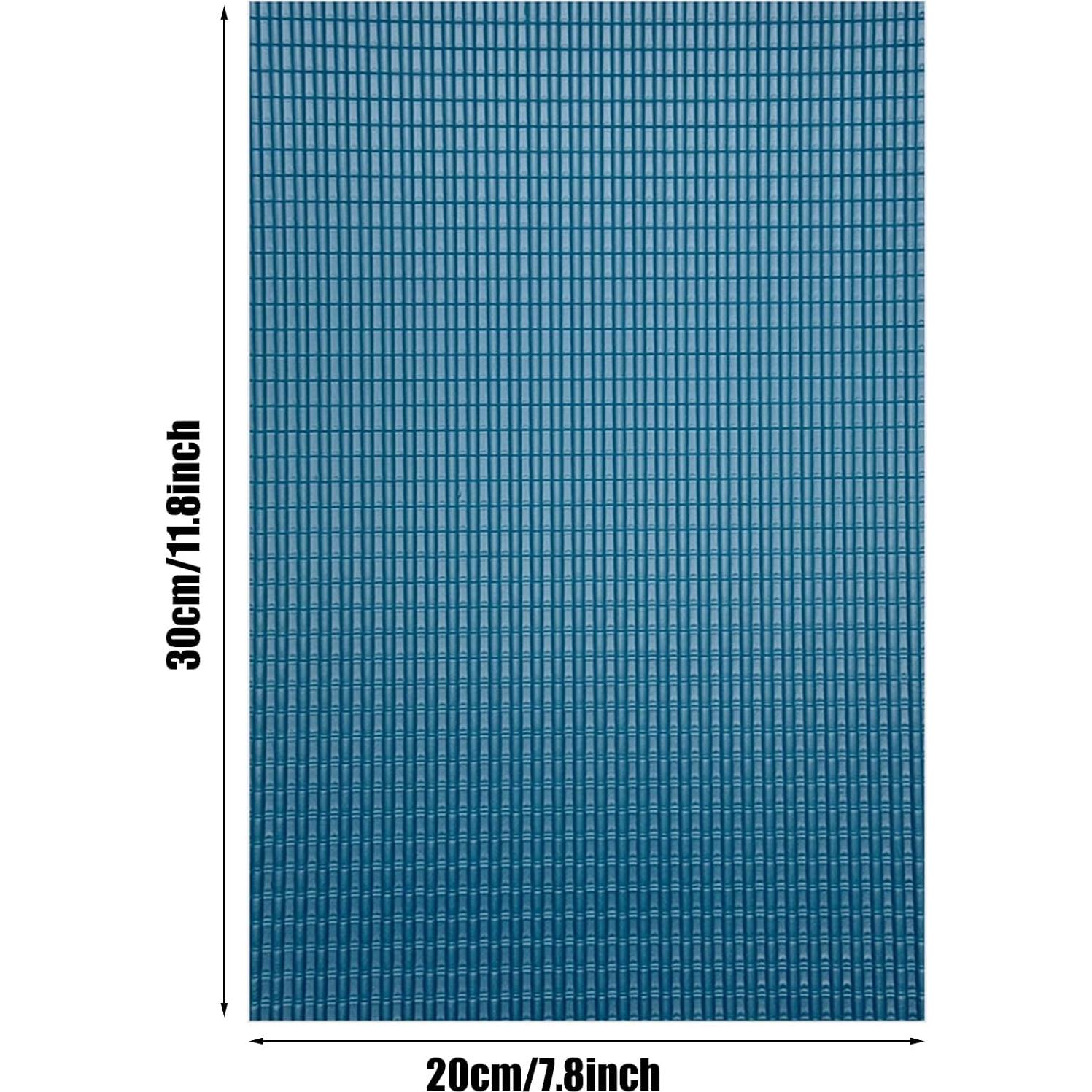 7 Hojas Mini Azulejos de Techo PVC Attuslla Gris 30x20 cm