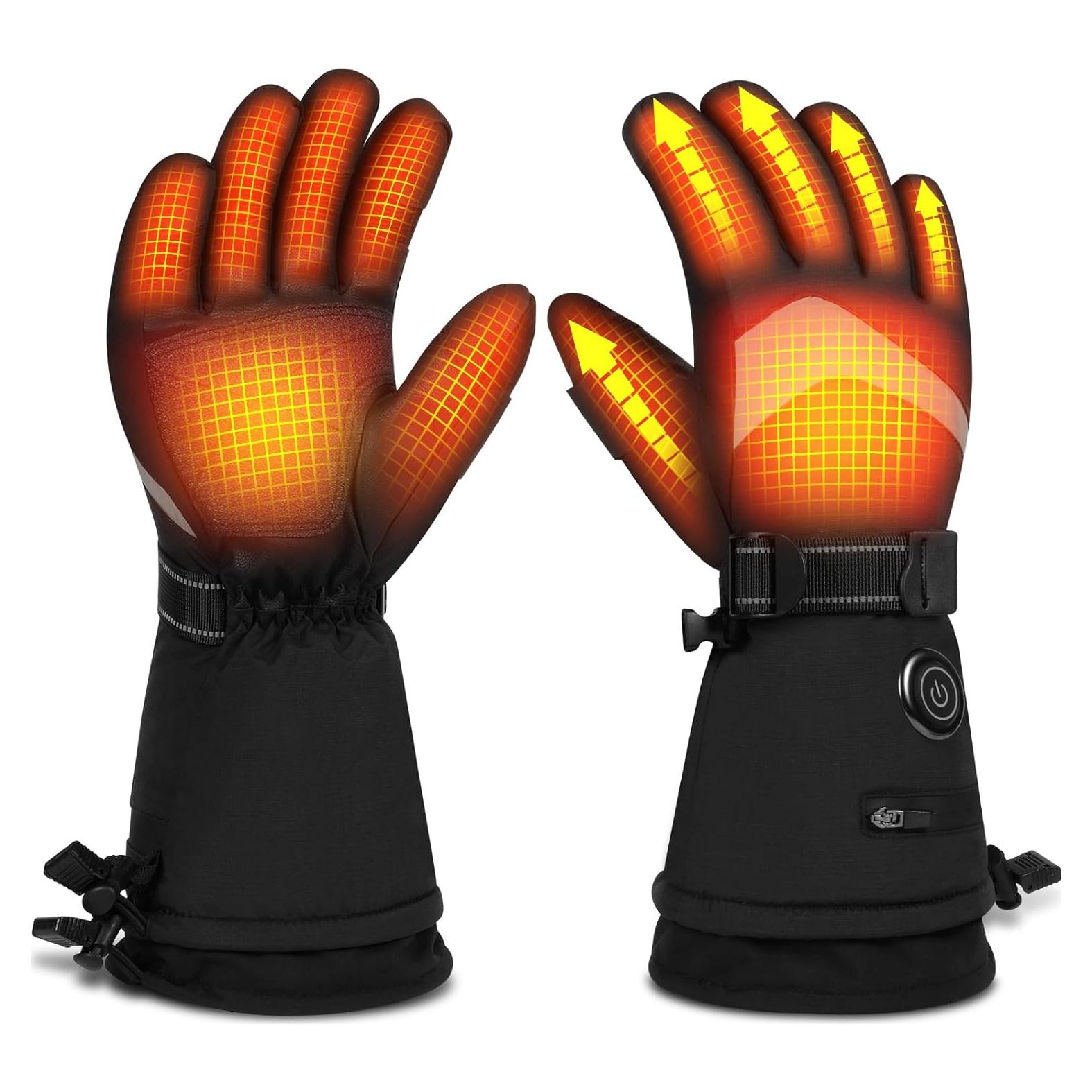 Guantes Calentados Aotomee N3KB-M Recargables 3000mAh