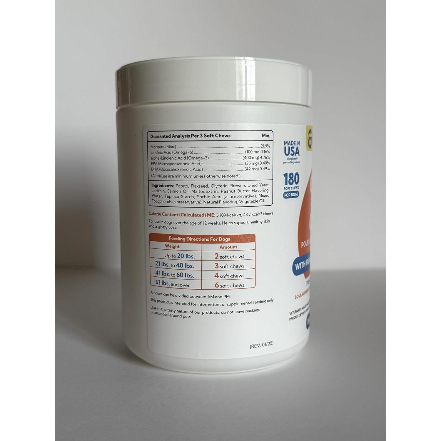 Masticables para Alergias en Perros GoodGrowlies 180Ct