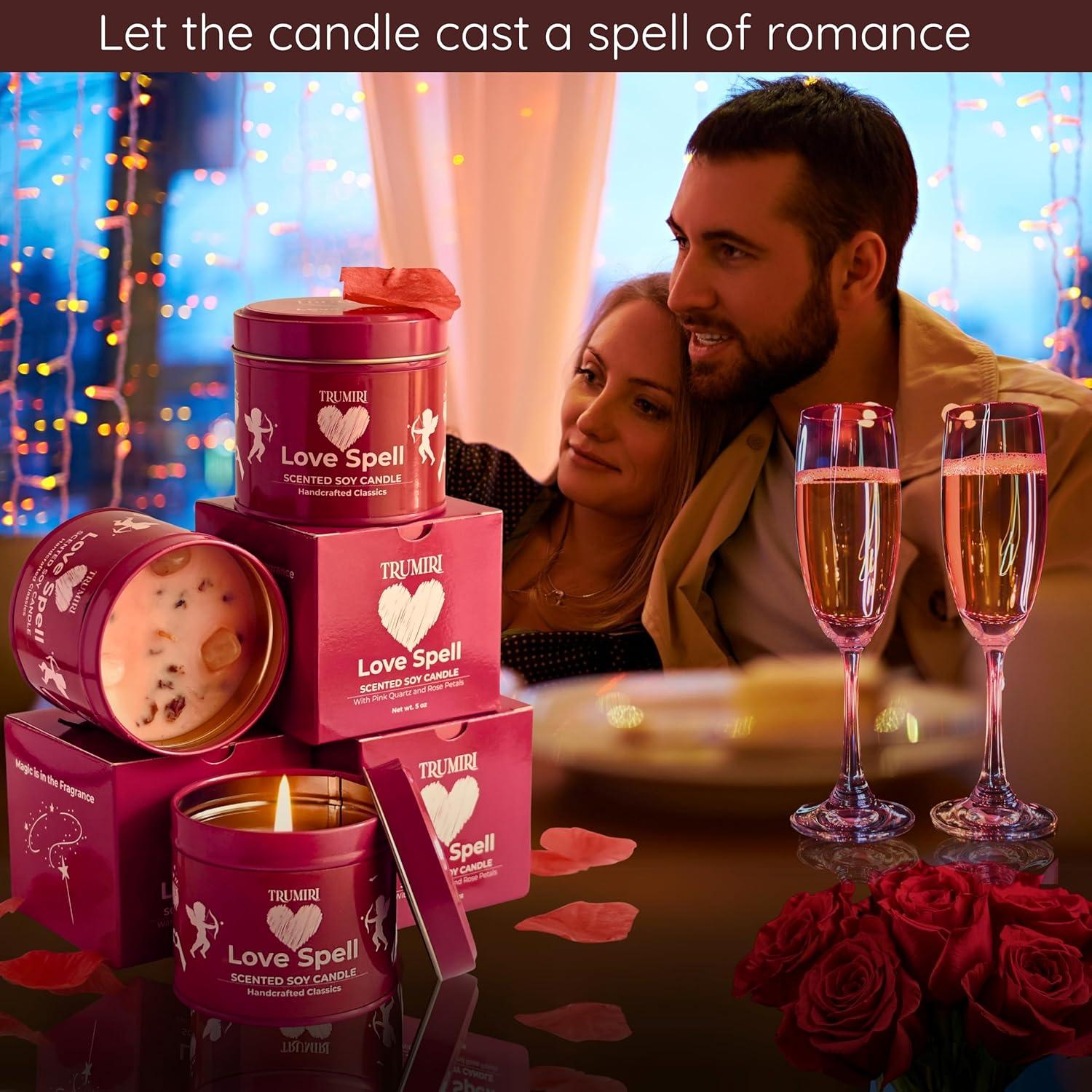 Velas Aromáticas Hechizo de Amor Goldberry - 3 x 140g Soja Orgánica