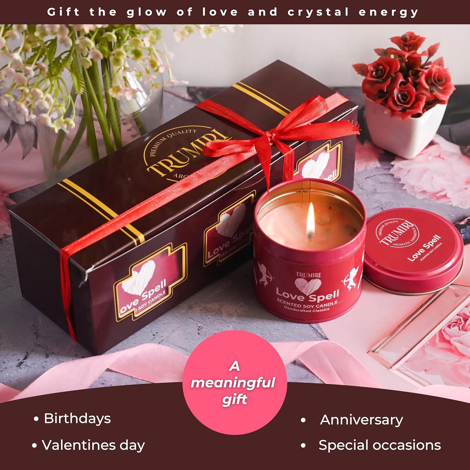 Velas Aromáticas Hechizo de Amor Goldberry - 3 x 140g Soja Orgánica