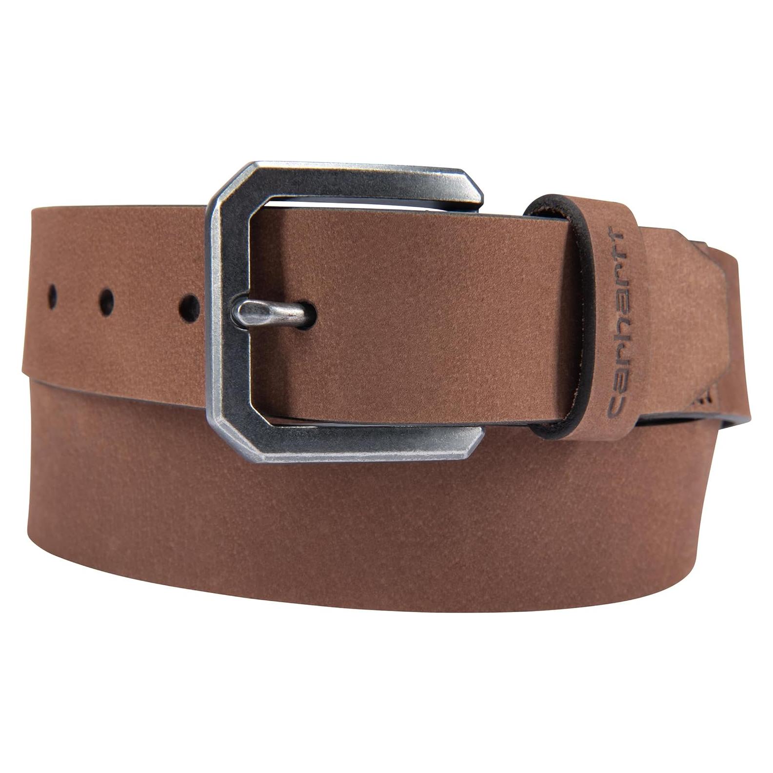 Cinturón de Cuero Carhartt para Hombre 3,81 cm Marrón