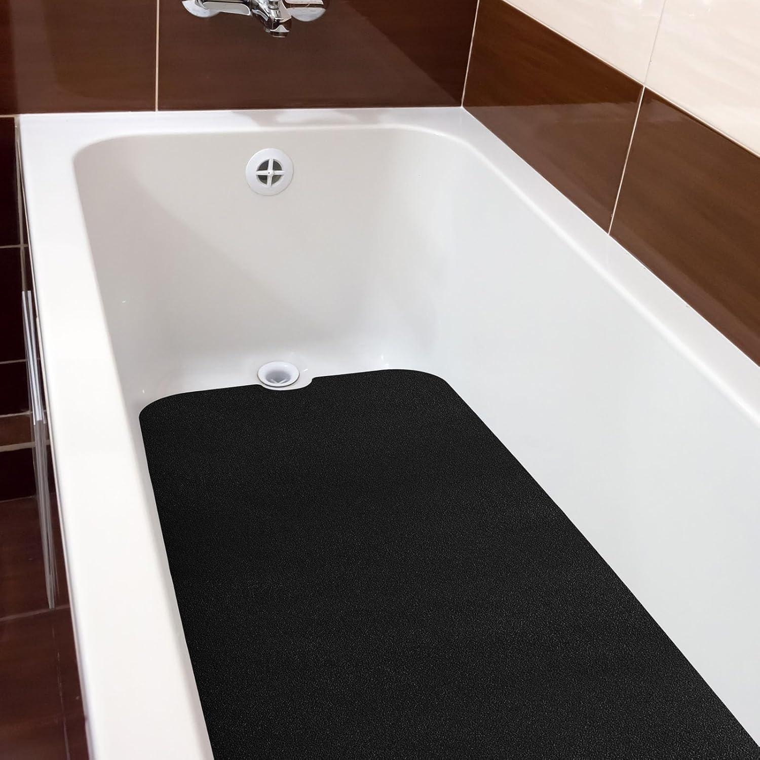 Alfombrilla de Baño Antideslizante Dunzoom 40.5x101.5cm Negra