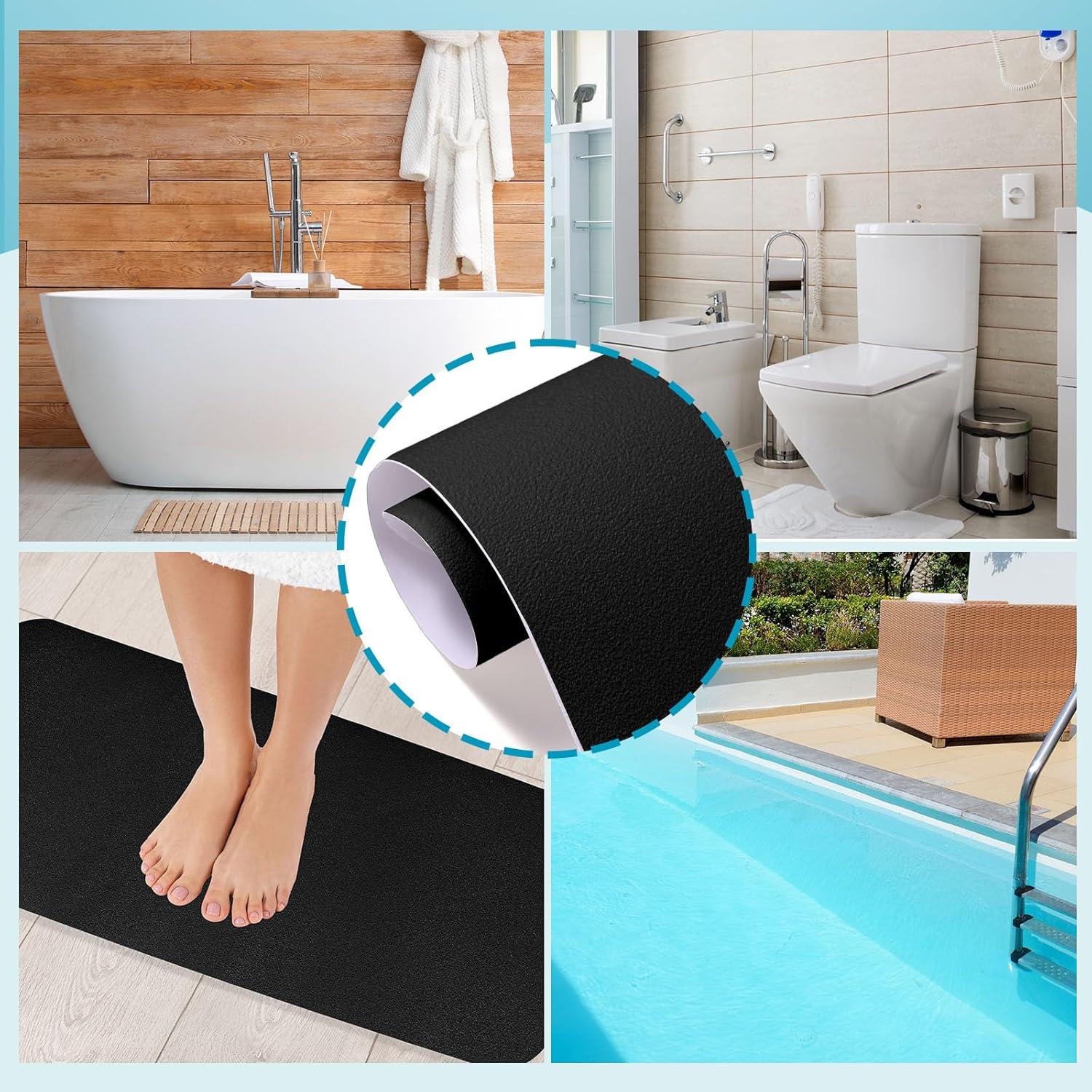 Alfombrilla de Baño Antideslizante Dunzoom 40.5x101.5cm Negra