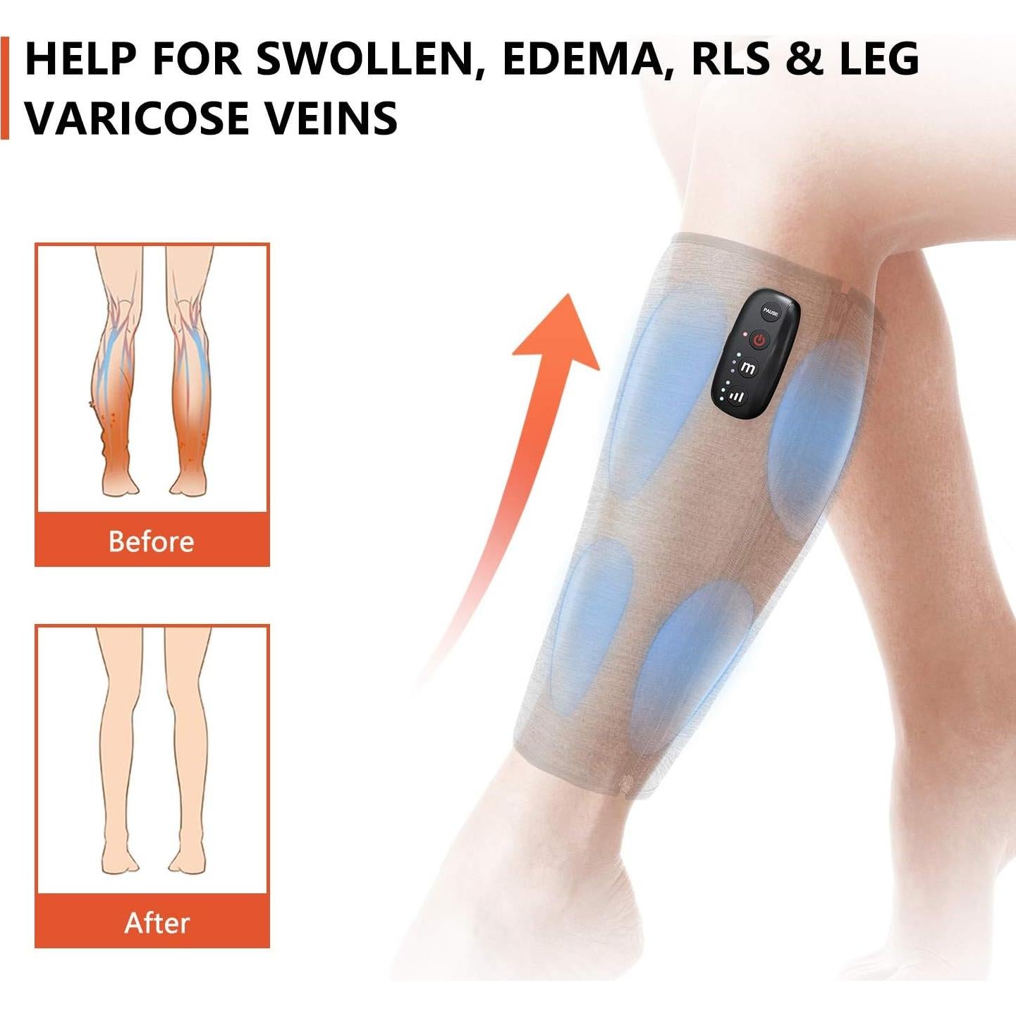Masajeador de Piernas Inalámbrico CINCOM para Circulación