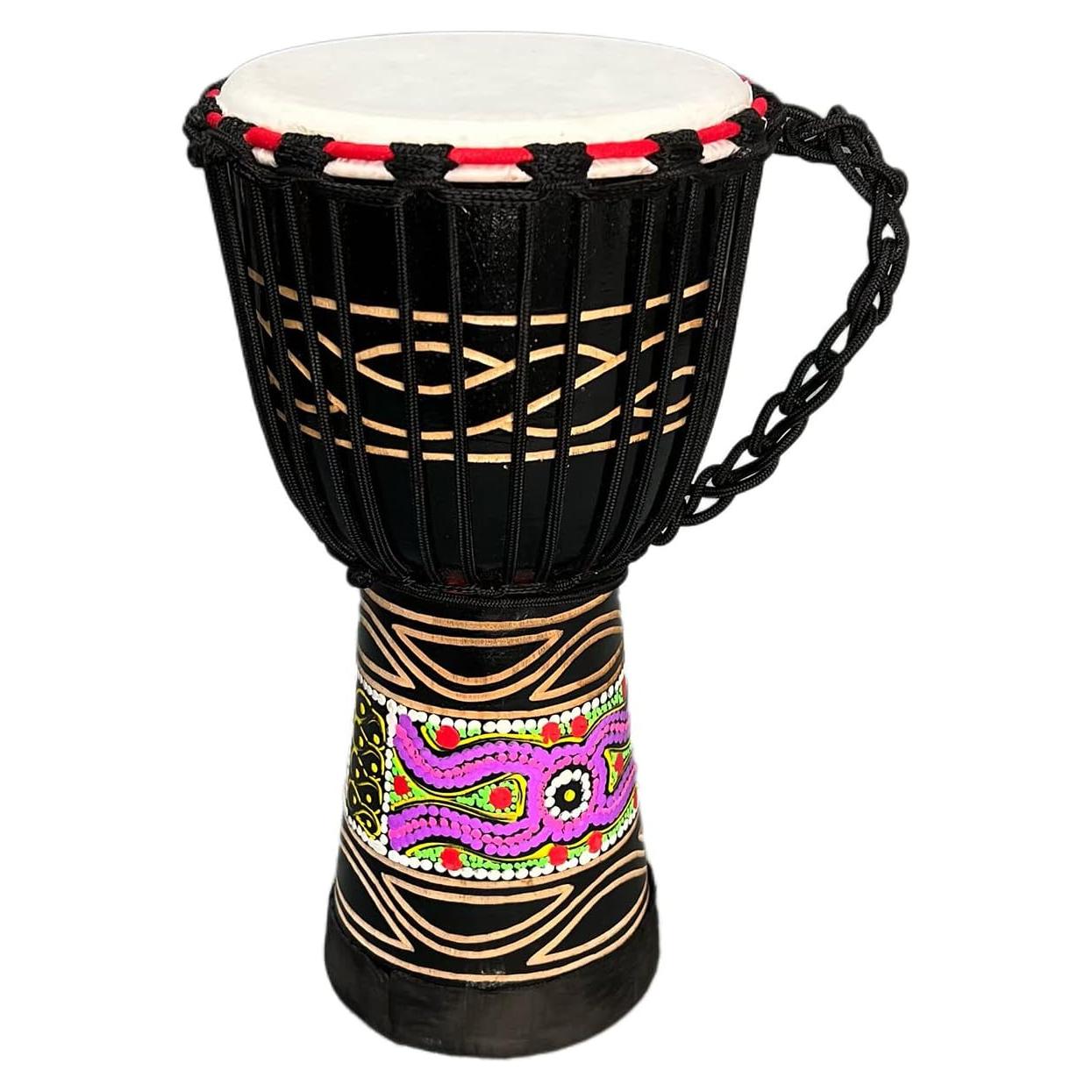 Djembe BALSTD 39.37 cm Piel de Cabra Nubes Negras