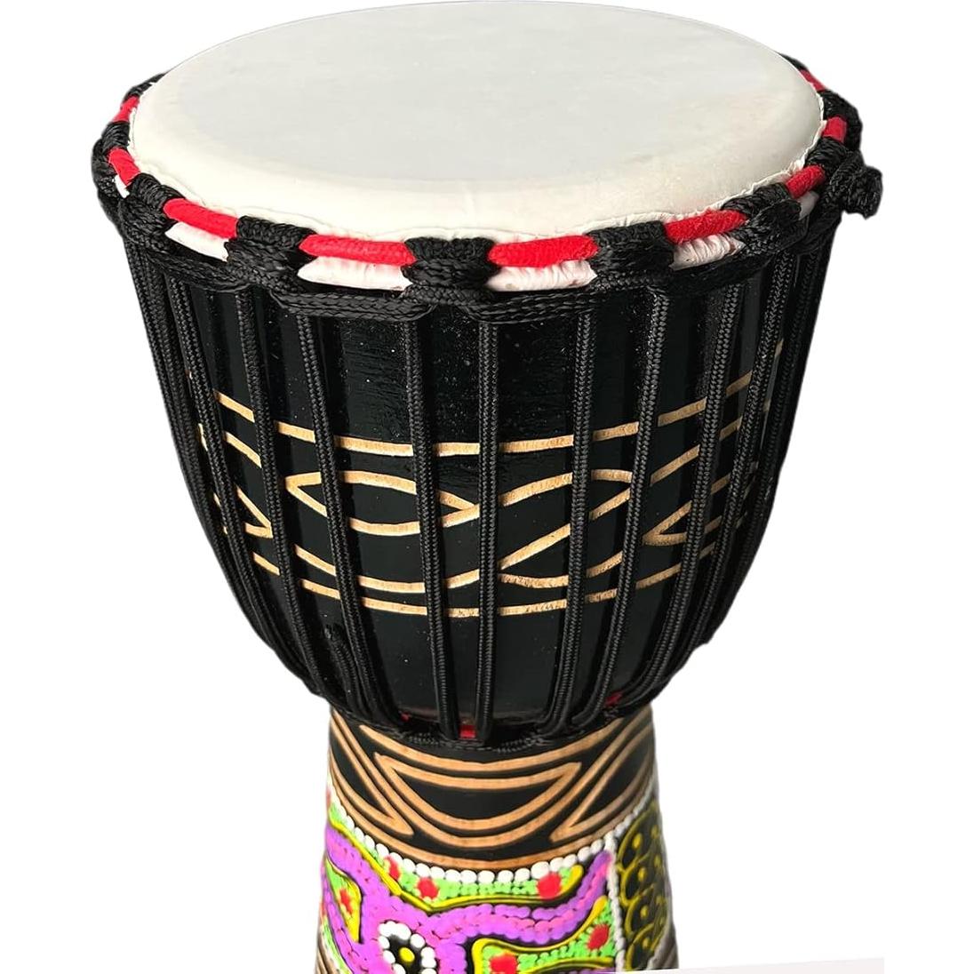 Djembe BALSTD 39.37 cm Piel de Cabra Nubes Negras