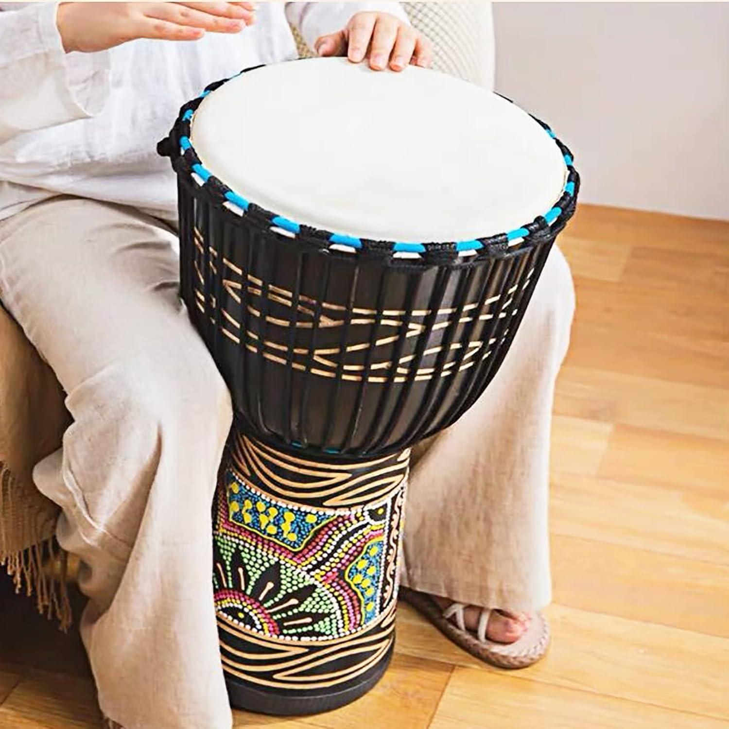 Djembe BALSTD 39.37 cm Piel de Cabra Nubes Negras