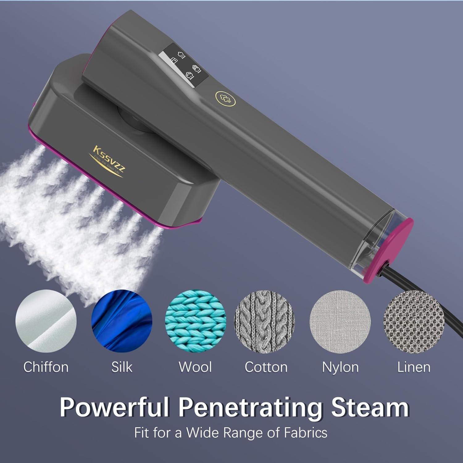 Plancha de Vapor Portátil Kssvzz Mini 1000W 110V para Viajes