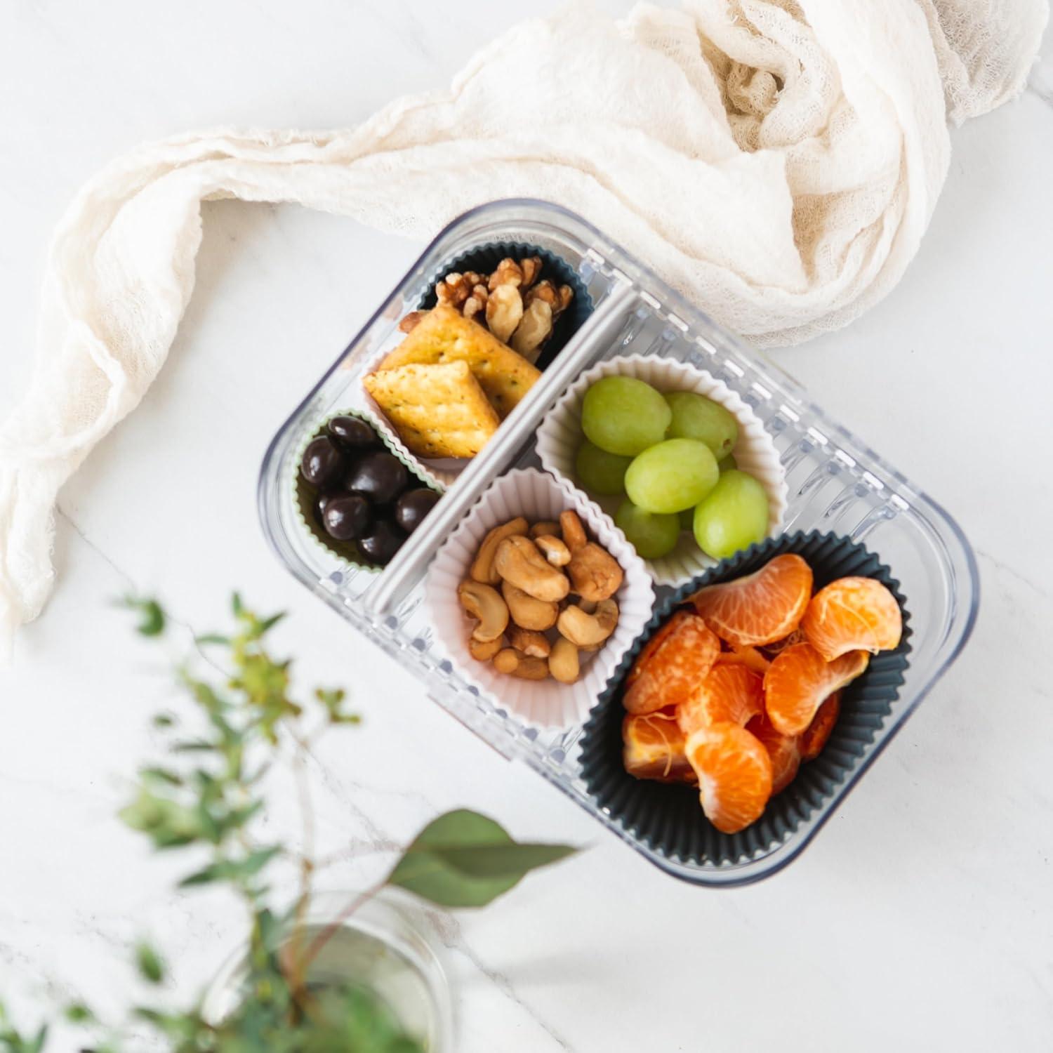 Tazones de Hornear de Silicona Jumbo La Cocina de Silicona - 12 Piezas