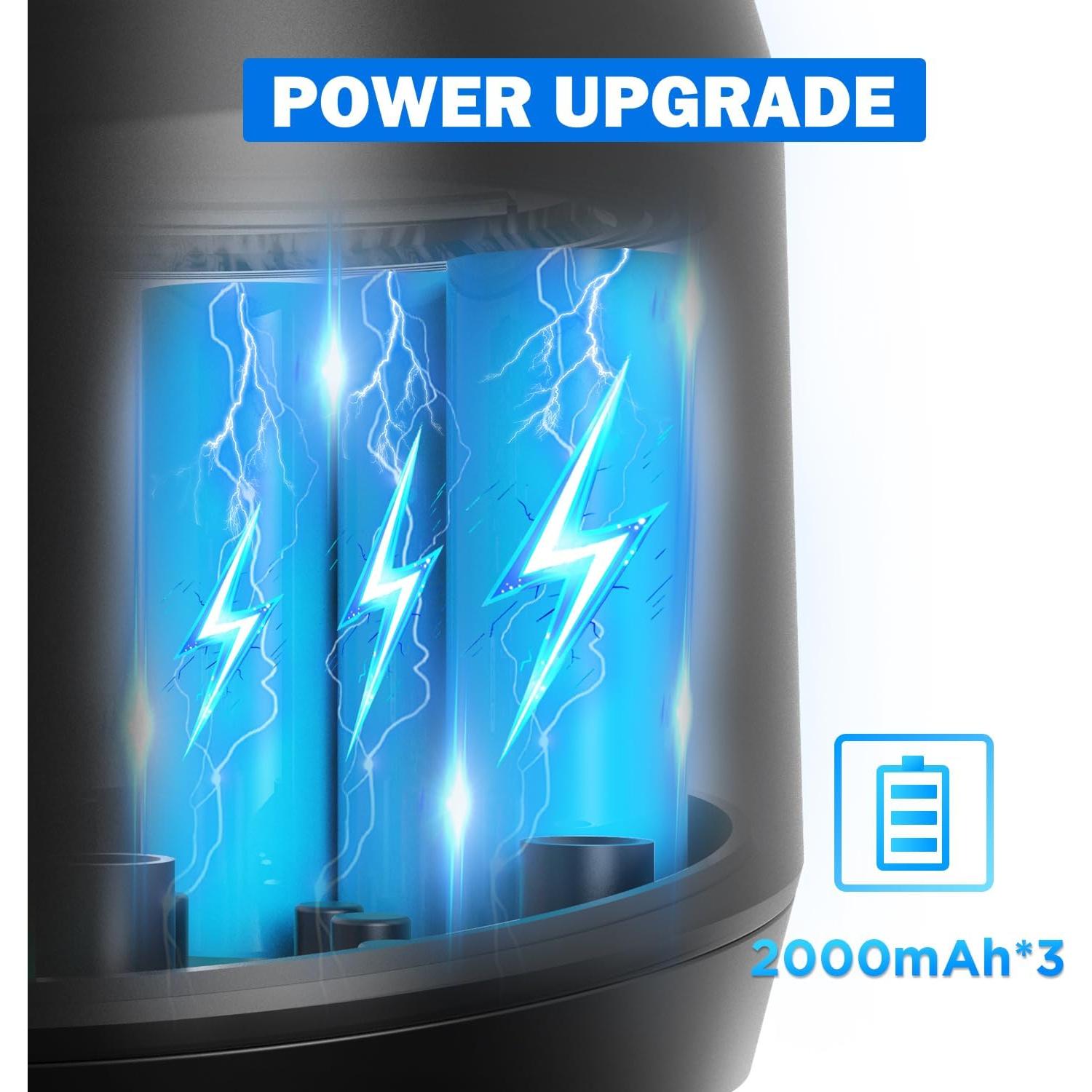 Licuadora Portátil Mulli A11 Pro 24oz Recargable USB Negra