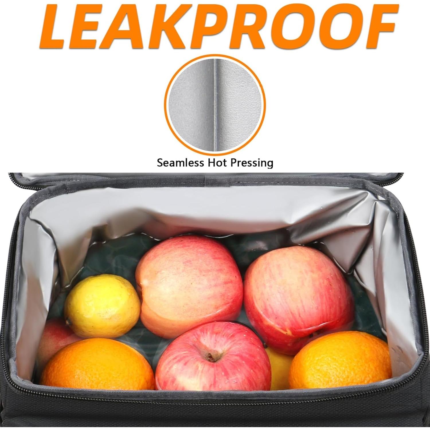 MATEIN Mochila Cooler Aislada 26 Latas Gris para Camping