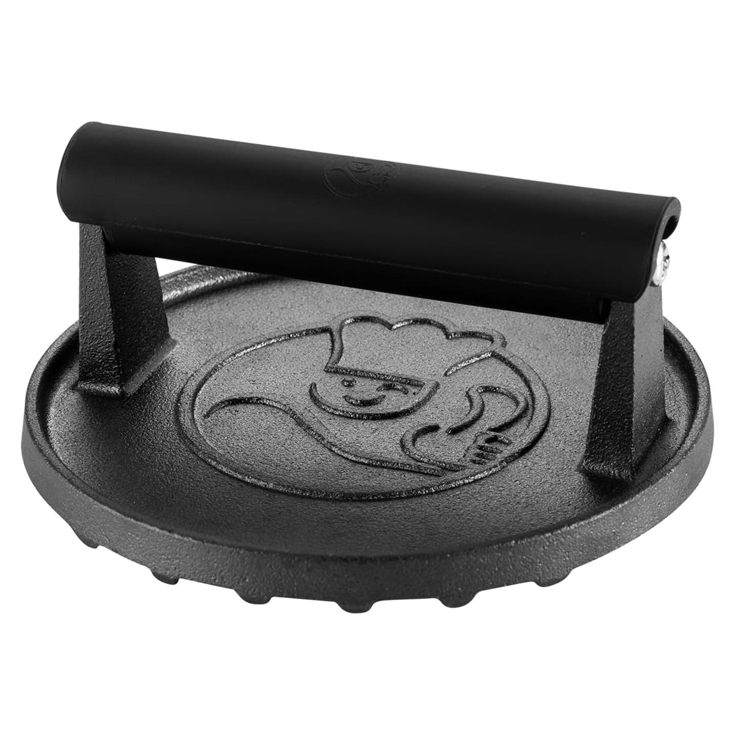 Prensa de Hamburguesas Gourmet Easy de Hierro Fundido 0.88 kg