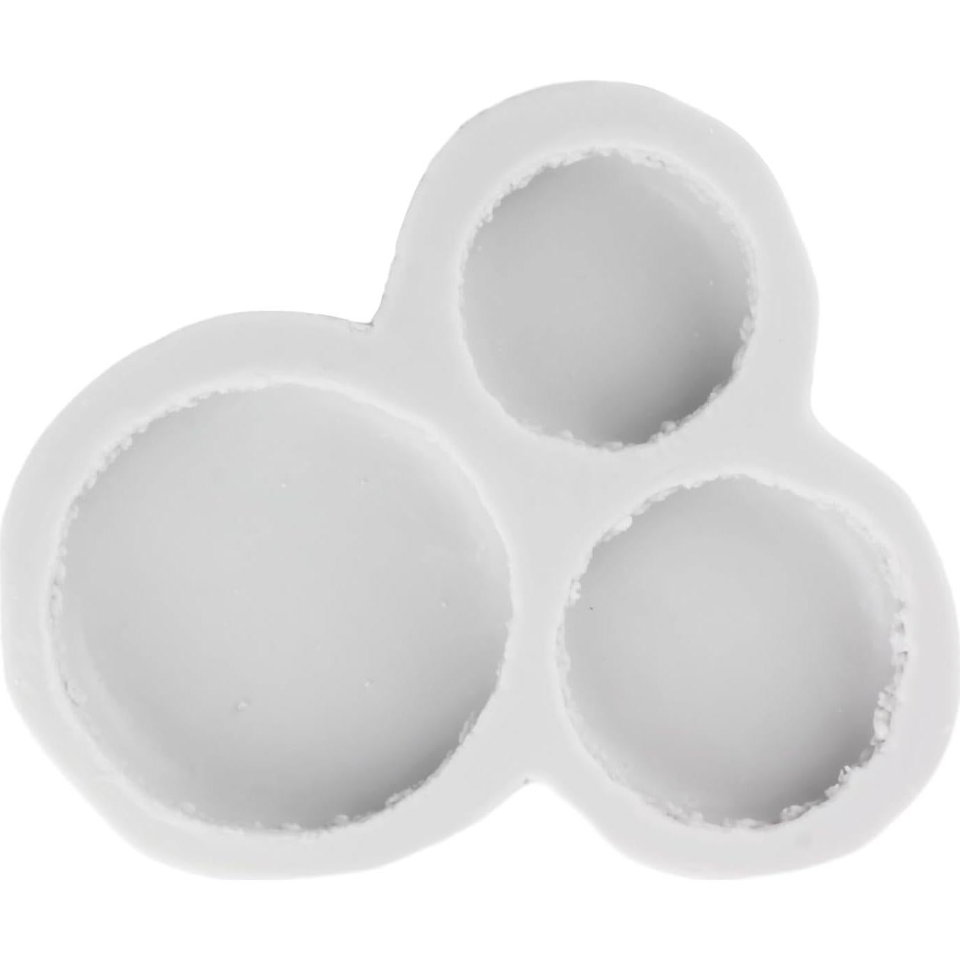 Molde de Silicona para Macaron 3D MINFEIDMS 8.1x7.3 cm