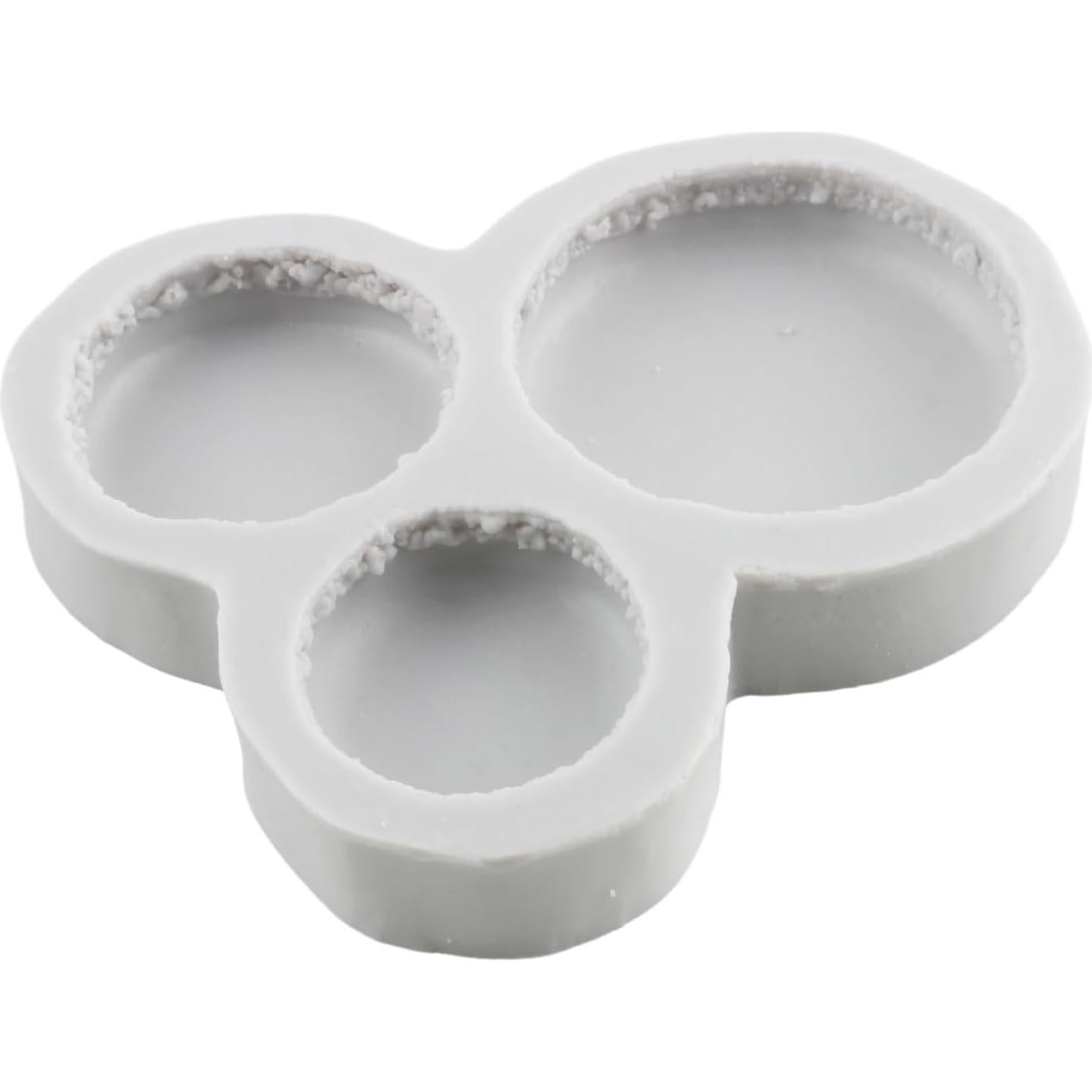 Molde de Silicona para Macaron 3D MINFEIDMS 8.1x7.3 cm