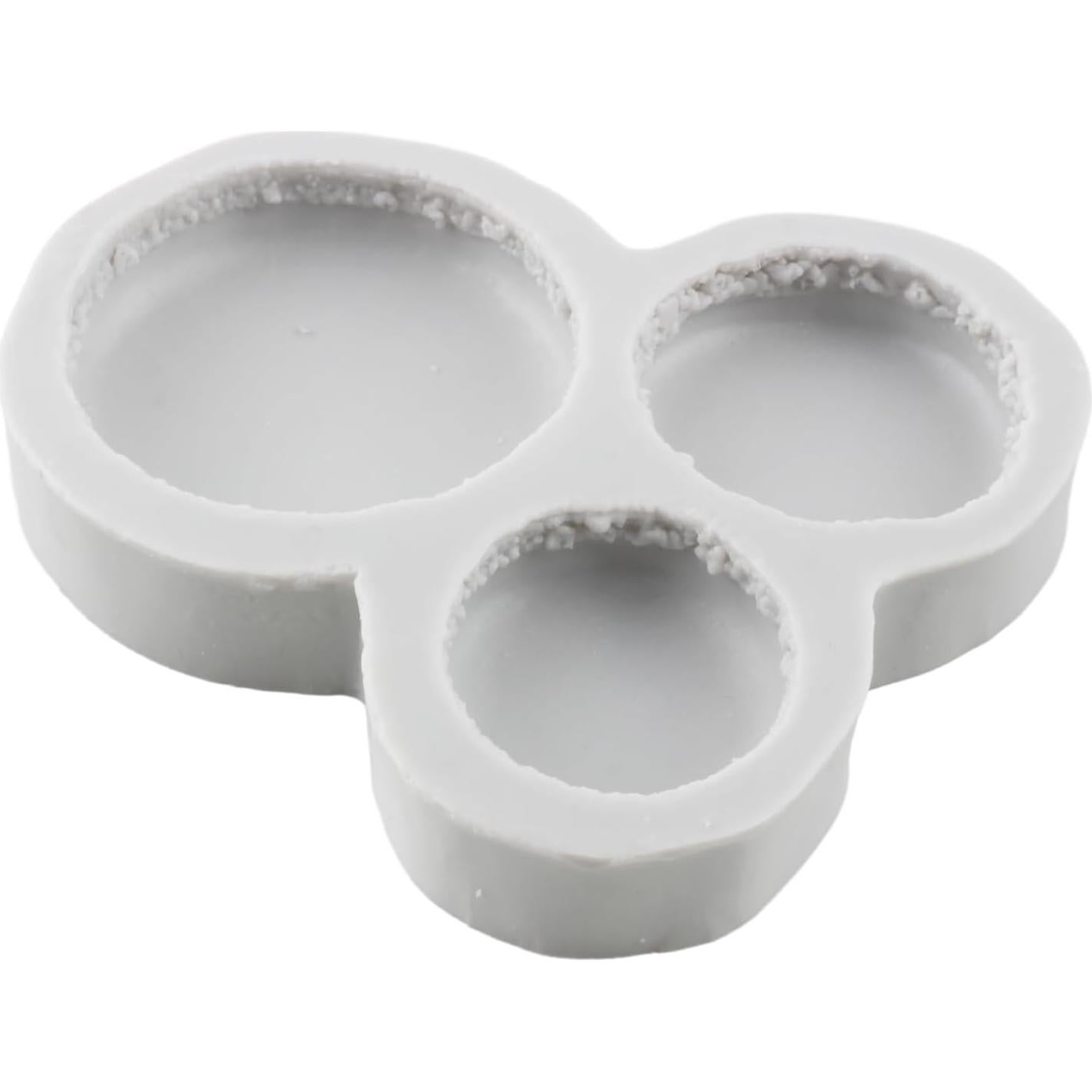 Molde de Silicona para Macaron 3D MINFEIDMS 8.1x7.3 cm