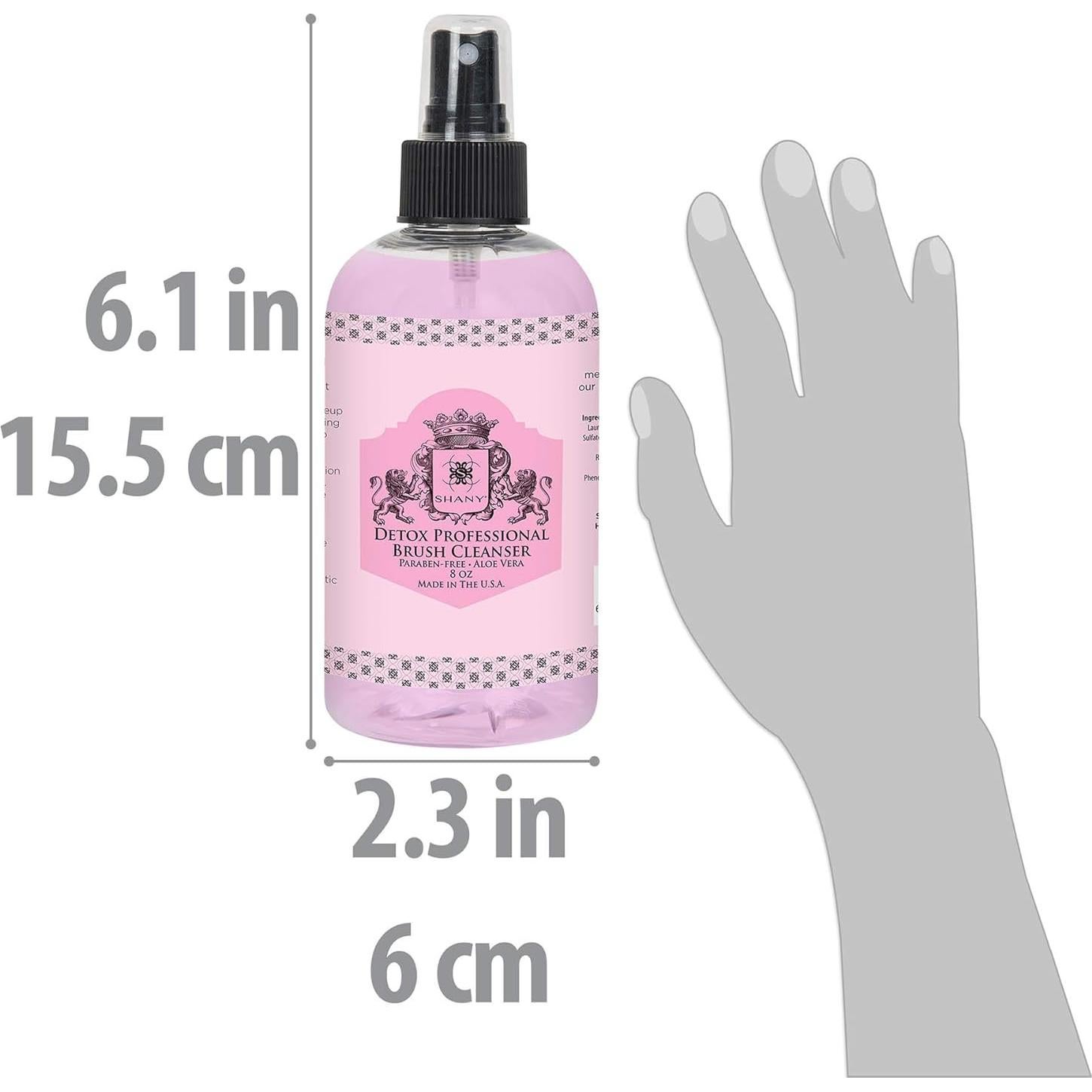 Limpiador de Brochas SHANY DETOX 226g - Vegano y Libre de Crueldad