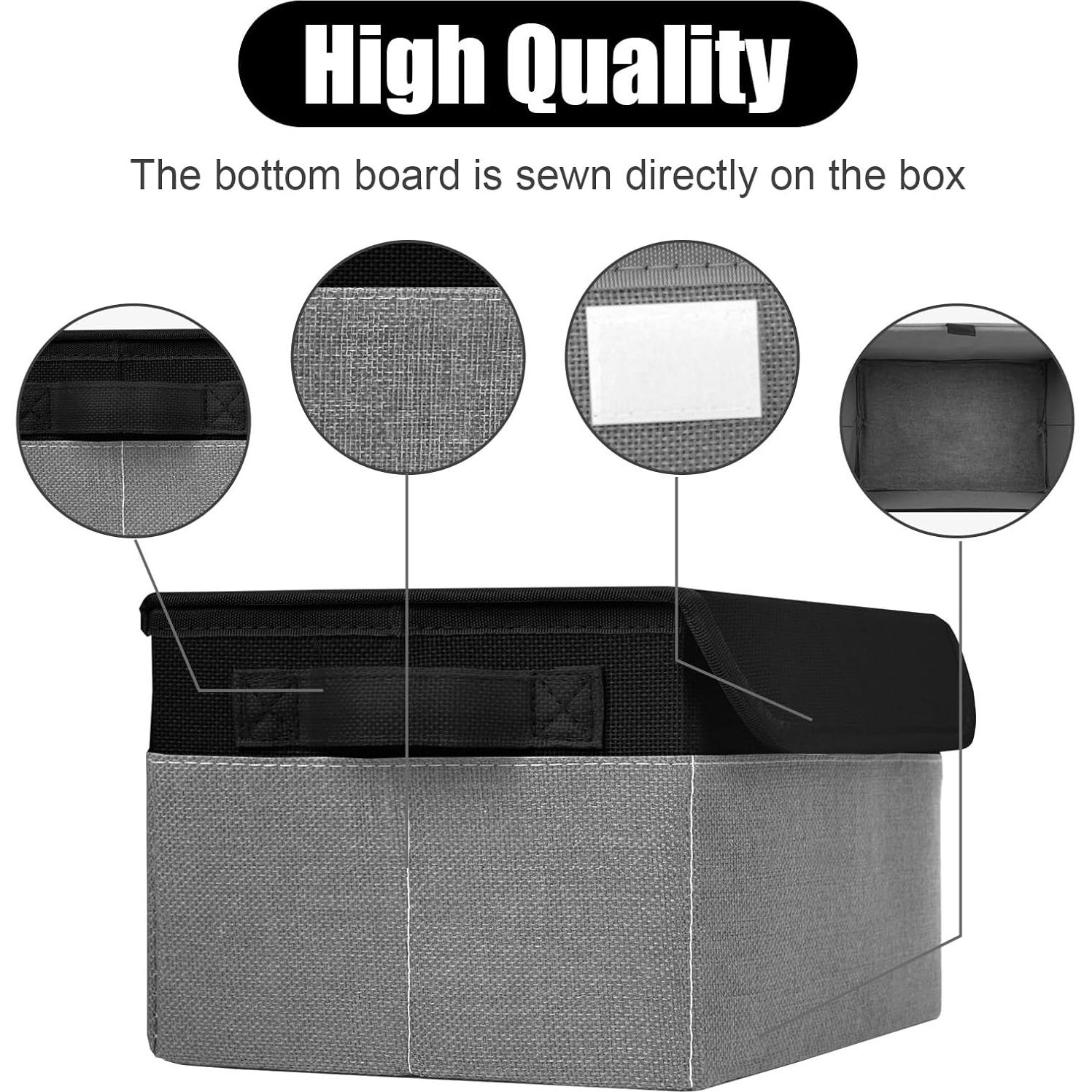 Caja de Almacenamiento Plegable Bagnizer 25.4x20.3cm 6 Unidades