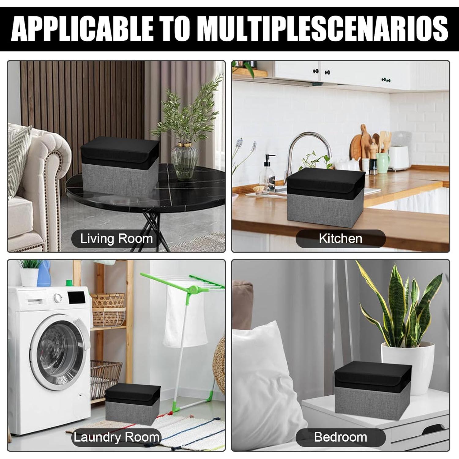 Caja de Almacenamiento Plegable Bagnizer 25.4x20.3cm 6 Unidades