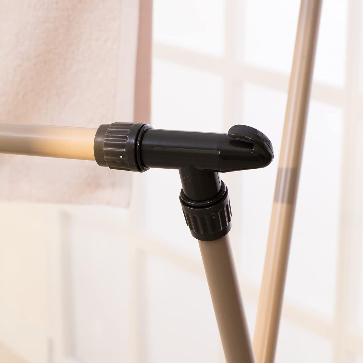 Estante Secar Ropa YUBELLES Ajustable 30kg 119-200cm Plegable