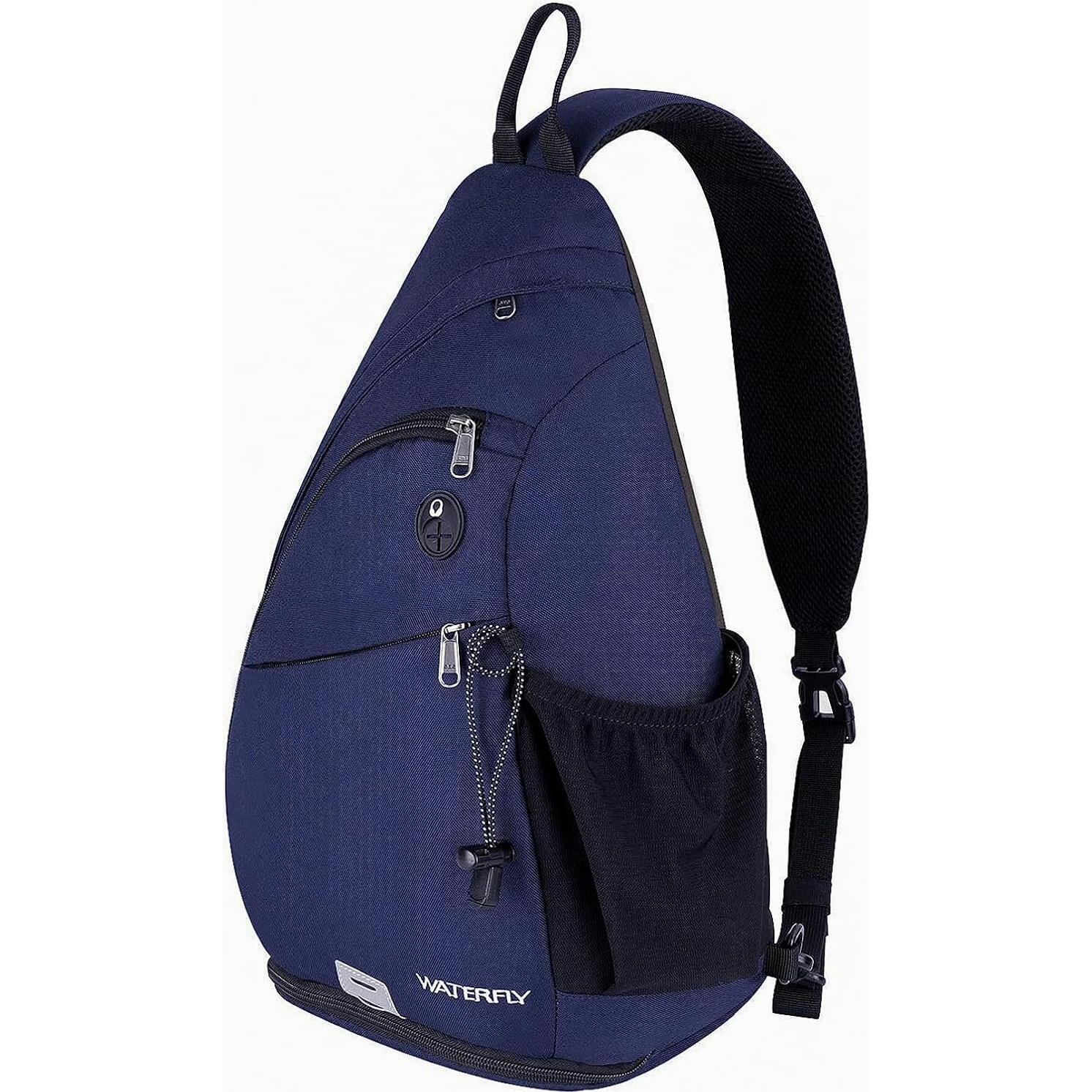 Mochila Cruzada WATERFLY AW06 18L Azul Multi-Compartimento