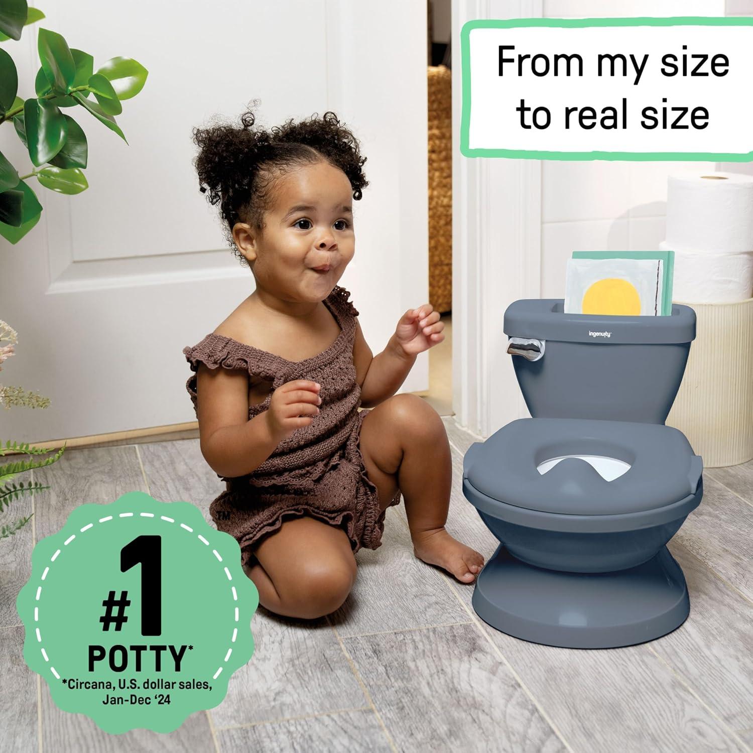 Inodoro de Entrenamiento Ingenuity Mi Tamaño Potty Pro Azul