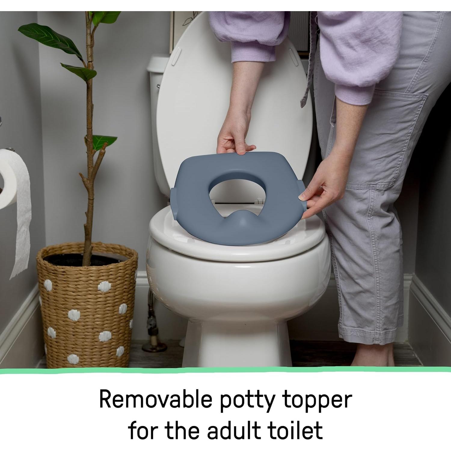 Inodoro de Entrenamiento Ingenuity Mi Tamaño Potty Pro Azul