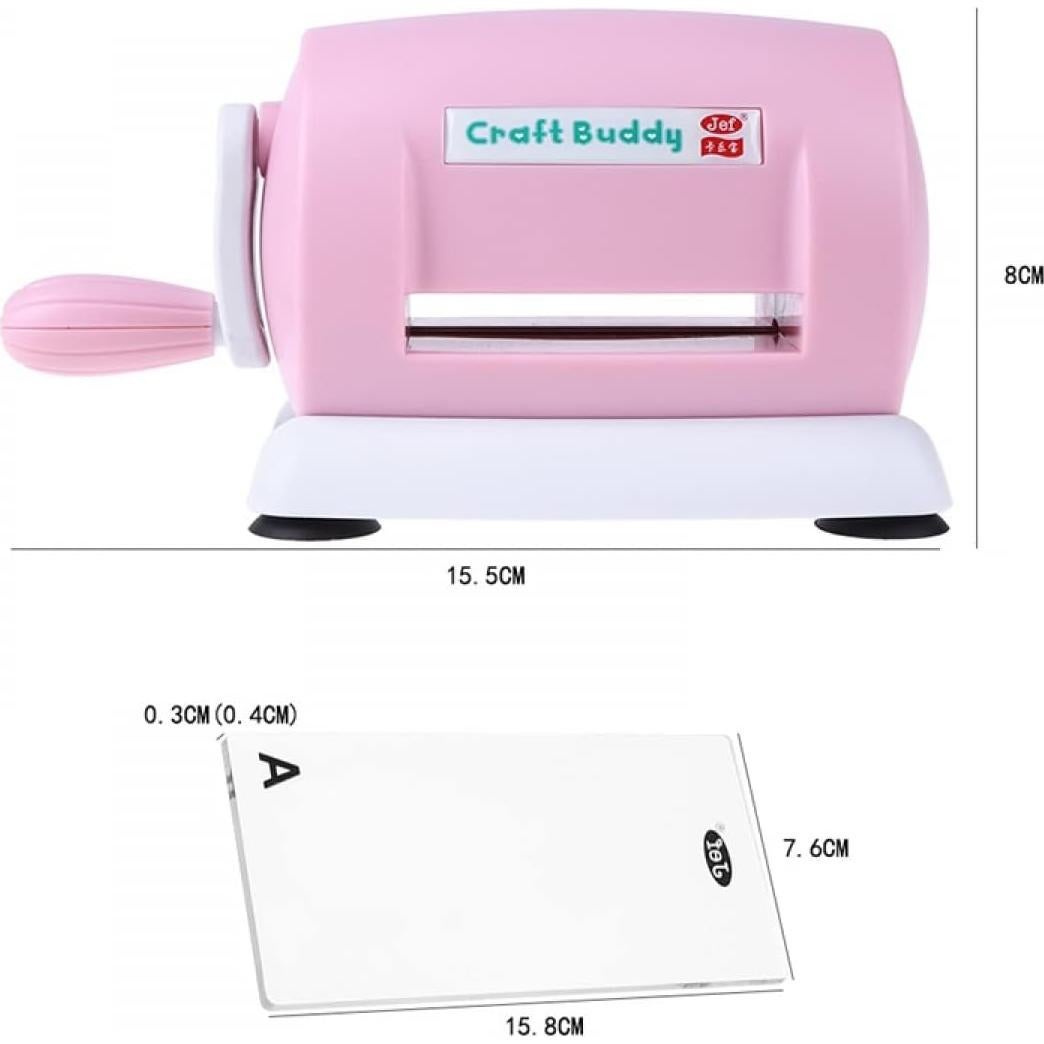 Máquina de Troquelado y Relieve BAOFALI Rosa 15x8 cm