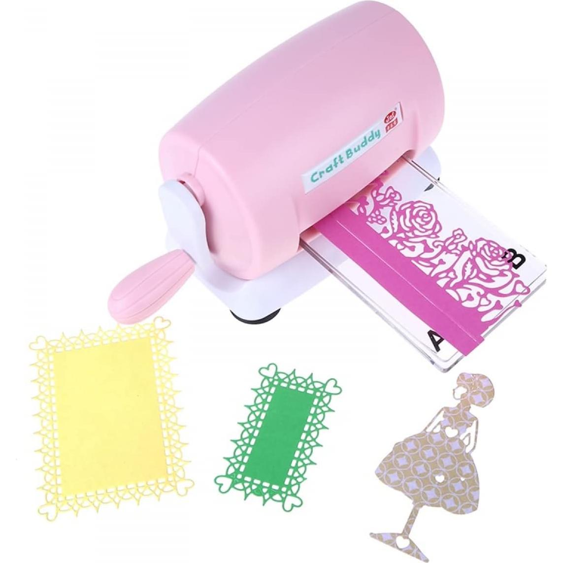 Máquina de Troquelado y Relieve BAOFALI Rosa 15x8 cm