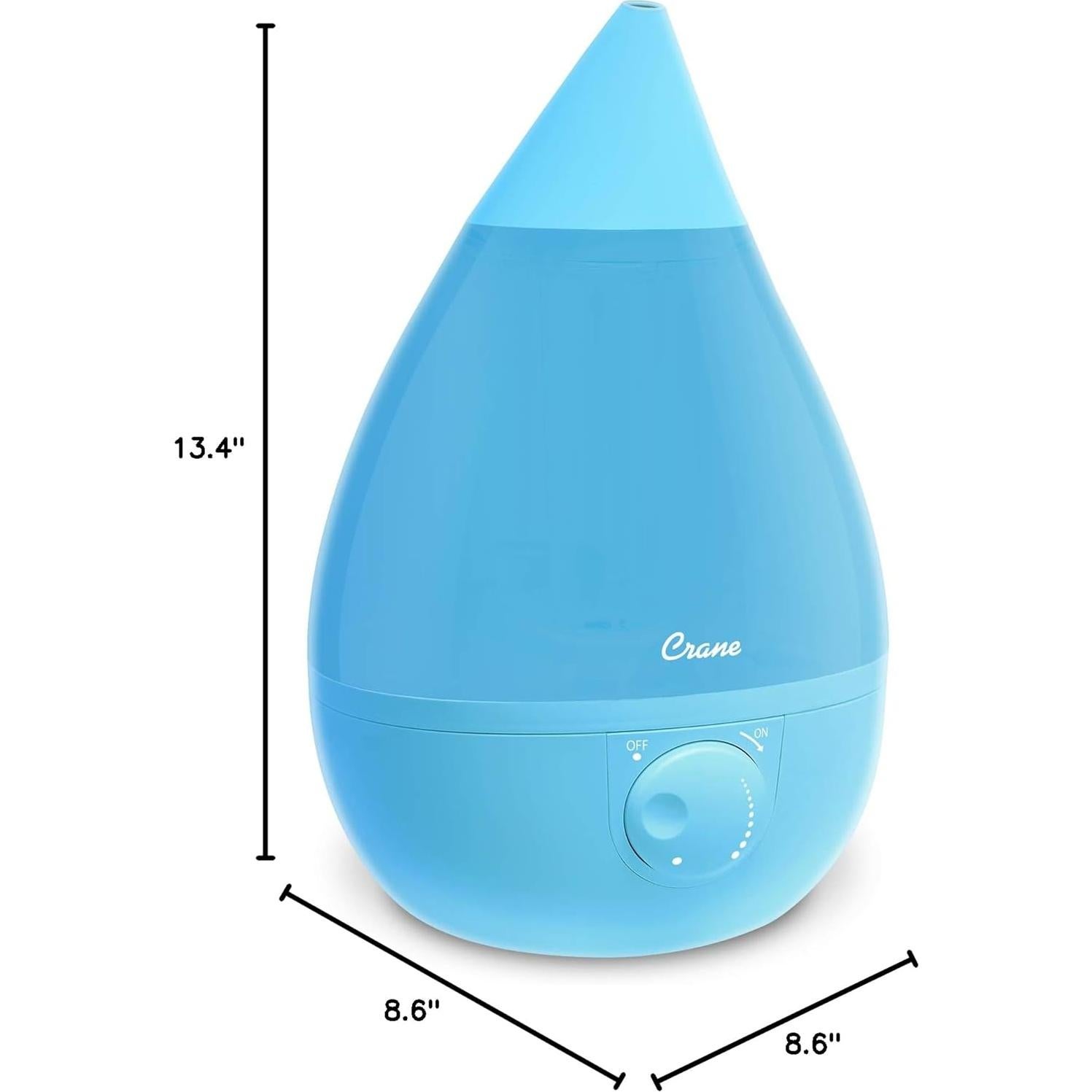 Humidificador ultrasónico Crane 1 Galón para habitación grande
