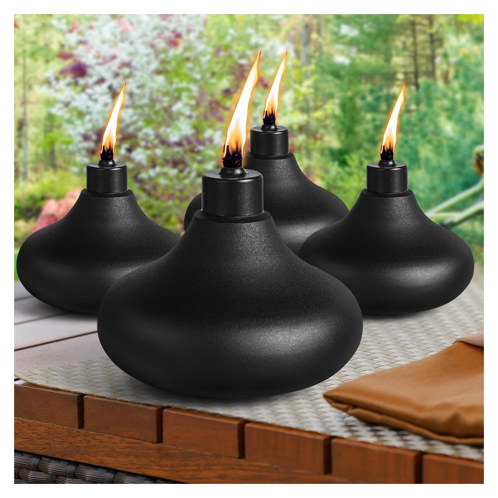 Paquete de 4 antorchas de metal FAN-Torches 1,44 kg 19h