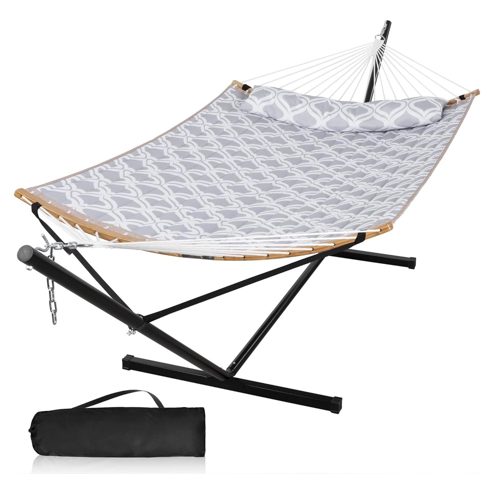 Hamaca Grande Mansion Home con Soporte de Acero 4,21 m