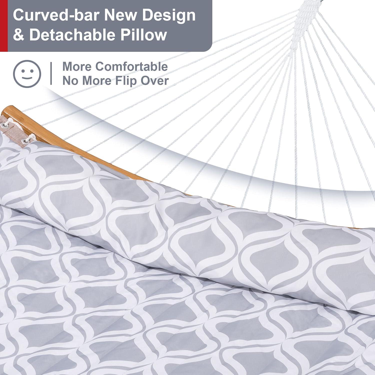 Hamaca Grande Mansion Home con Soporte de Acero 4,21 m